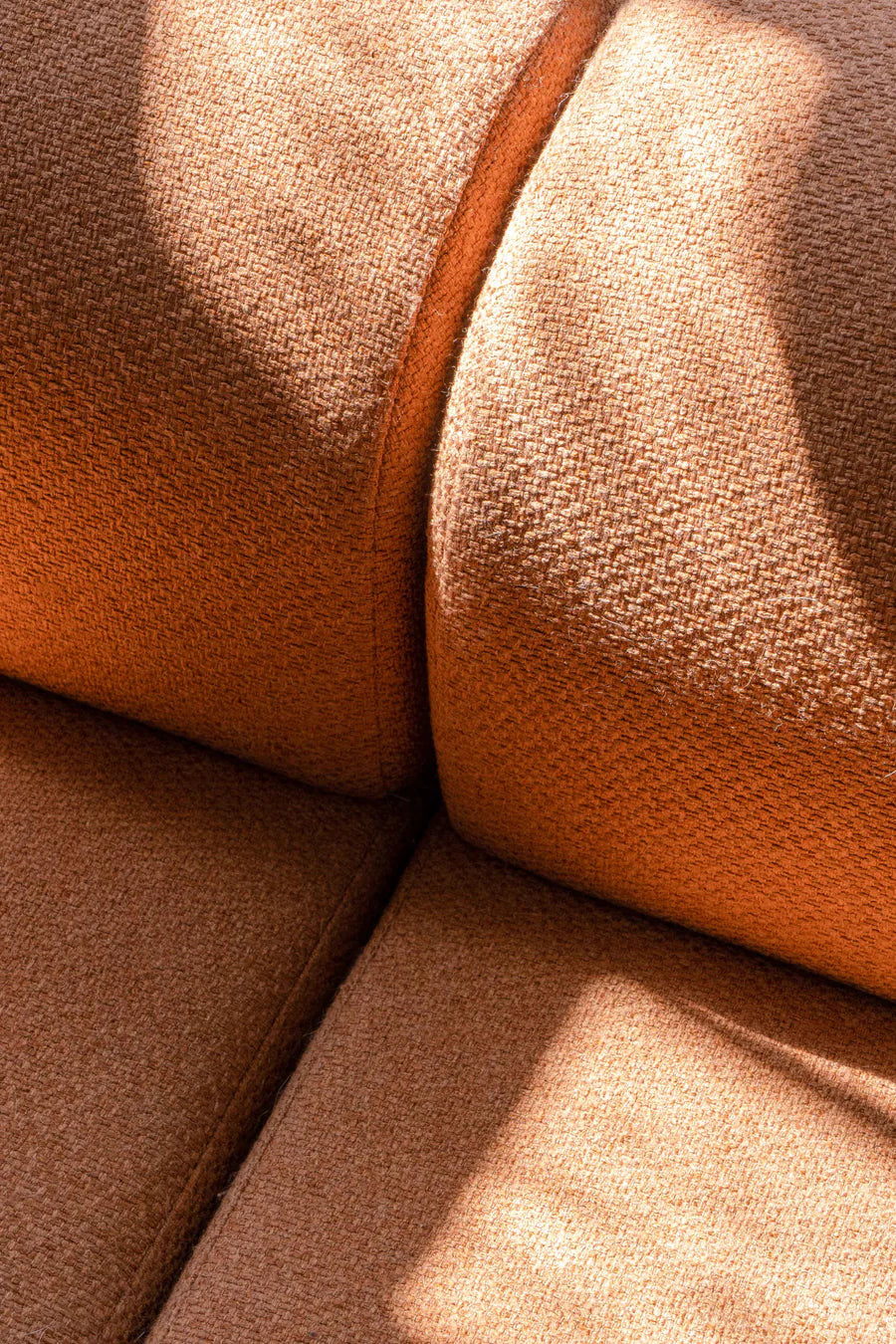 Sofa 3-osobová TORI hnedý bouclé