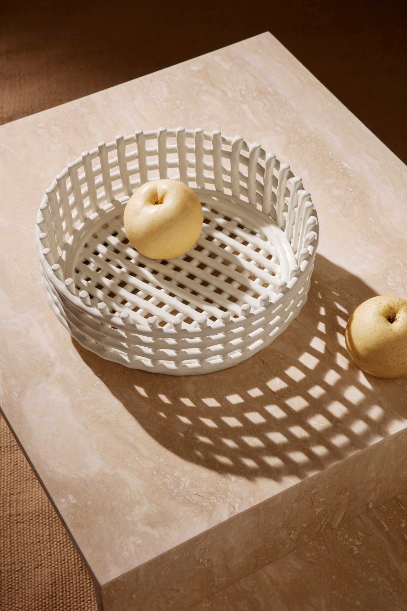 Misa CERAMIC CENTREPIECE white