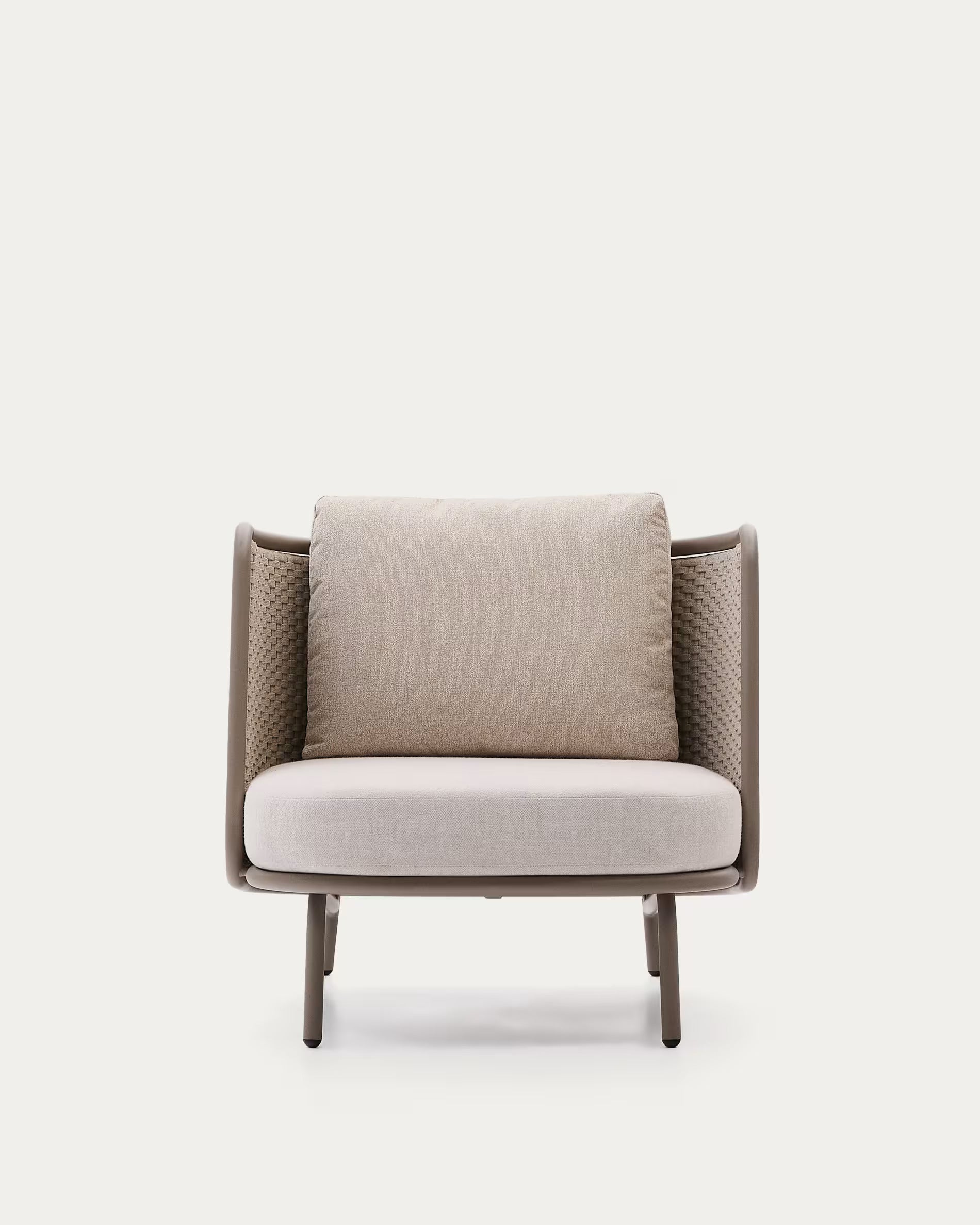 Sedalis beige garden armchair