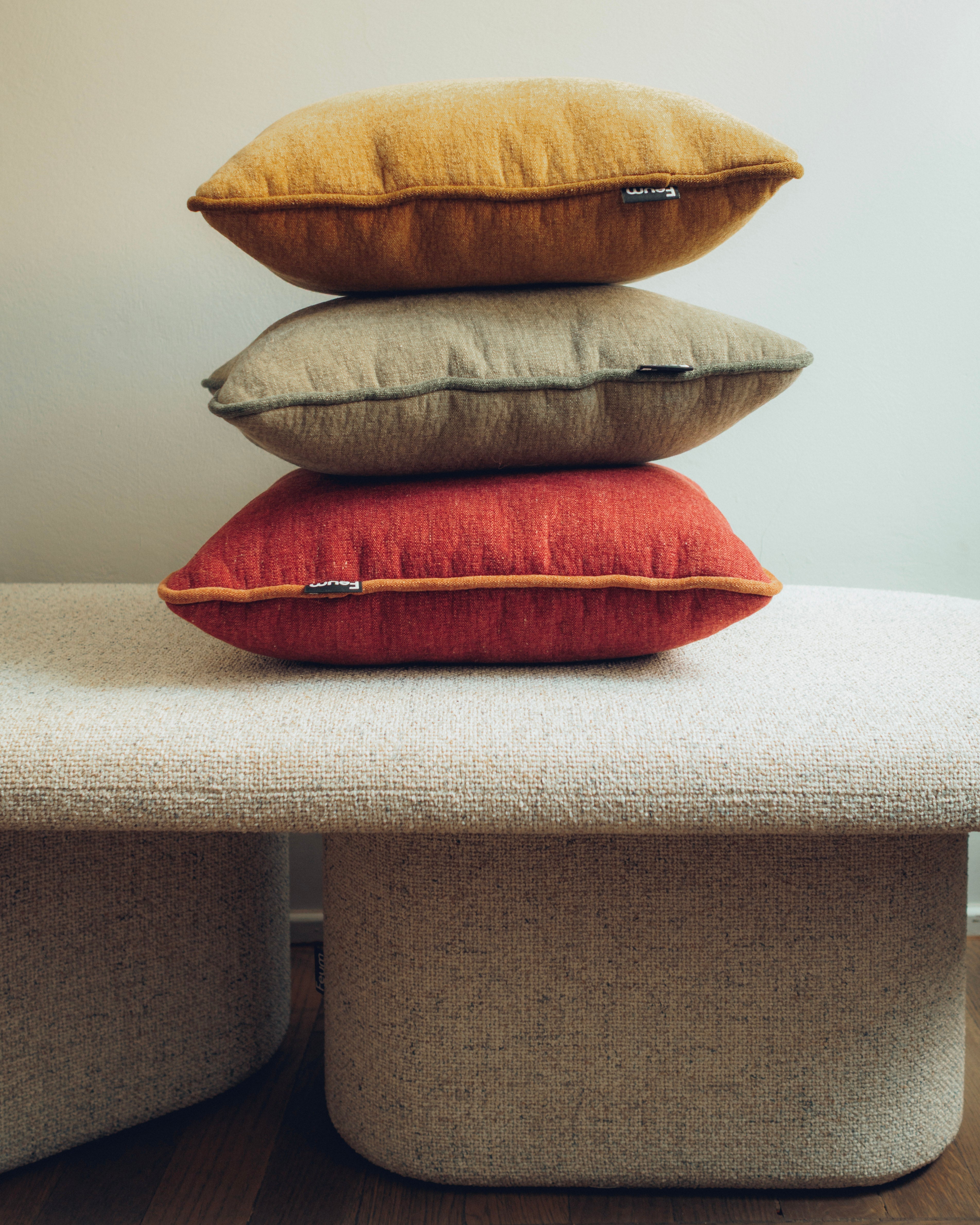 Vankúš MIU jantárová oranžová