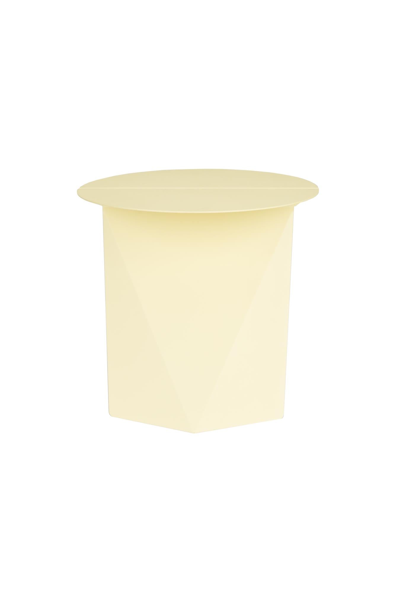 Bočný stolík FOLDY žltý