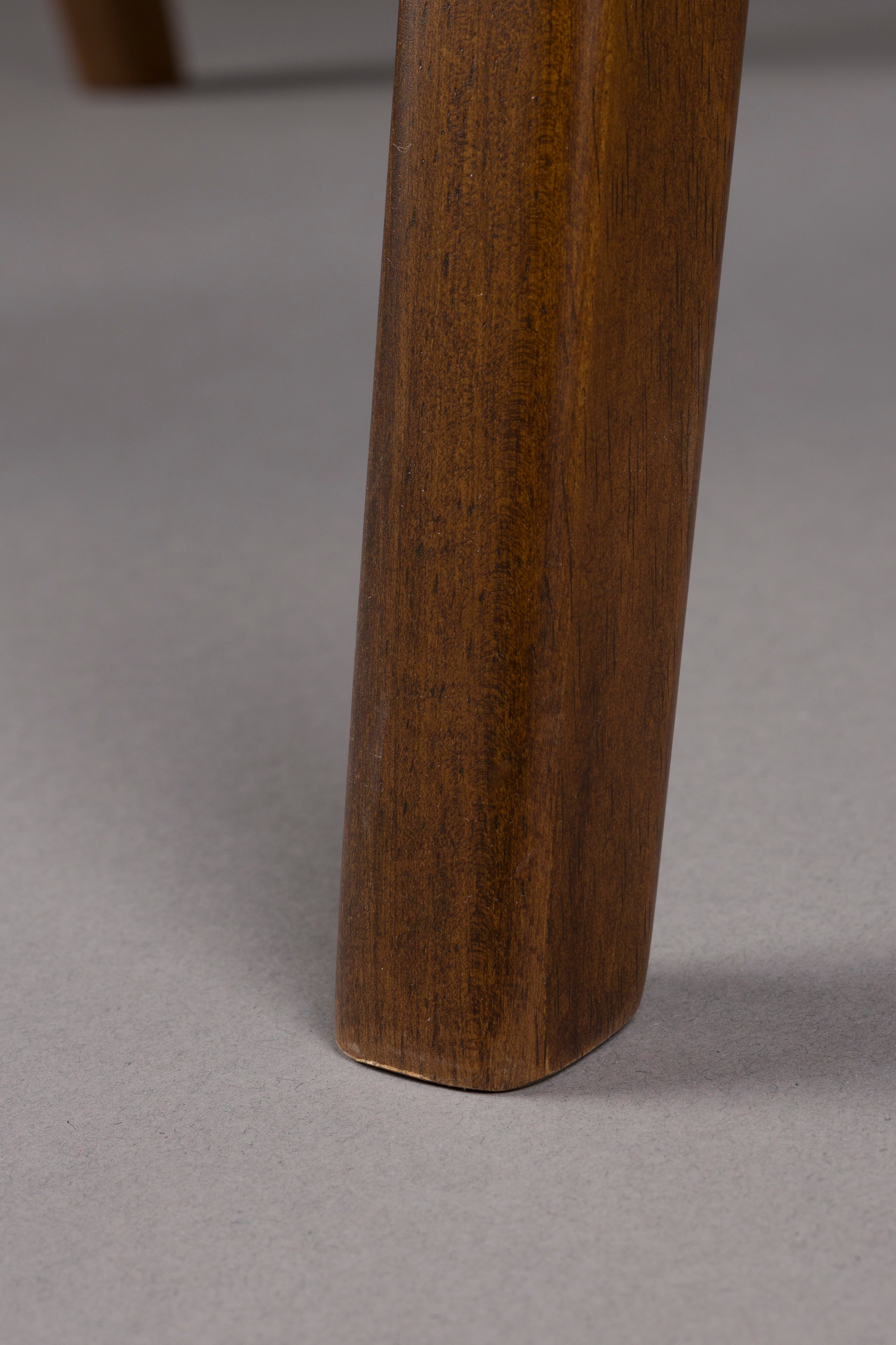 ADAMELLO chair beige with wooden base