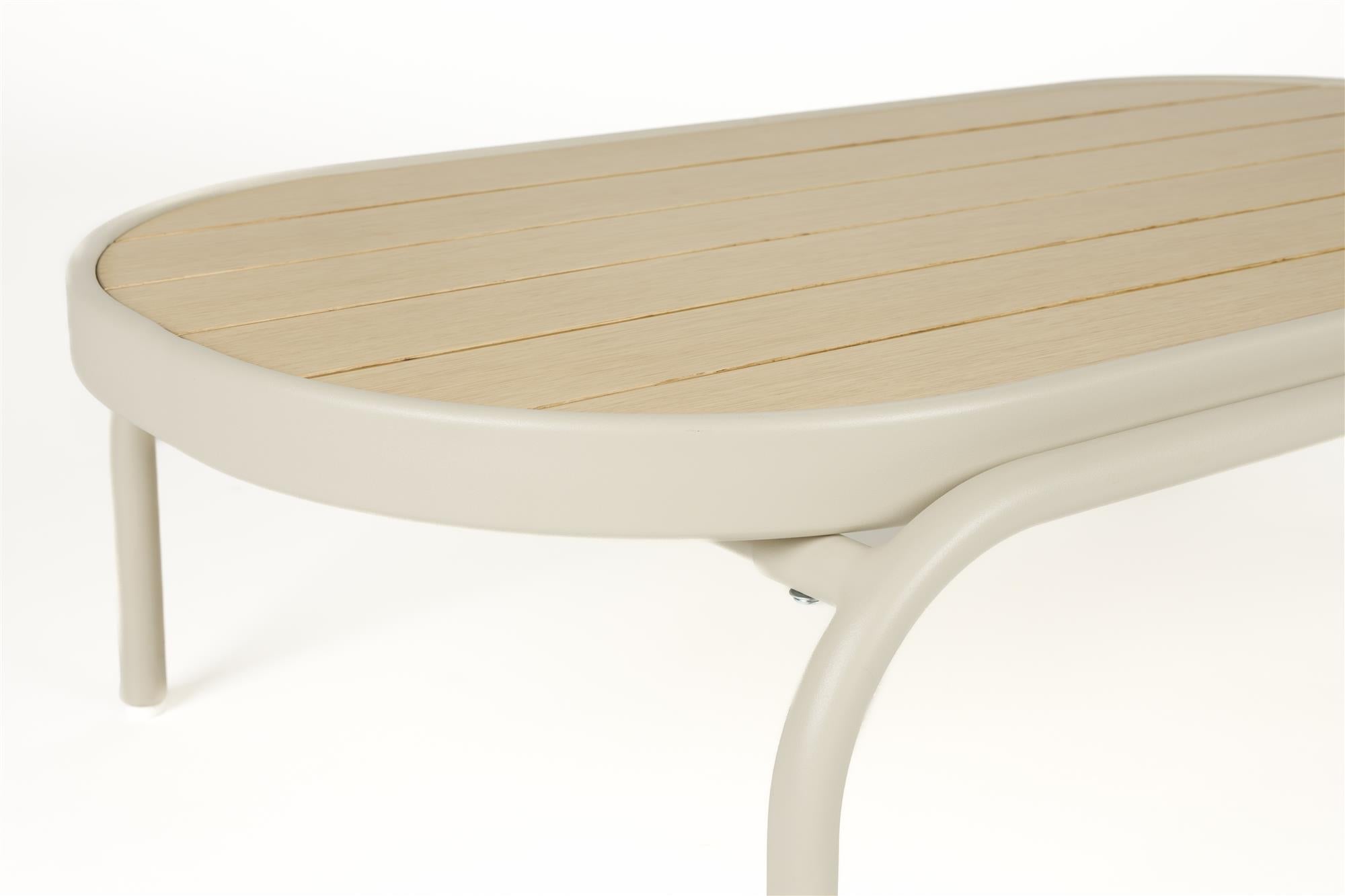 Záhradný konferenčný stolík VISTA béžový