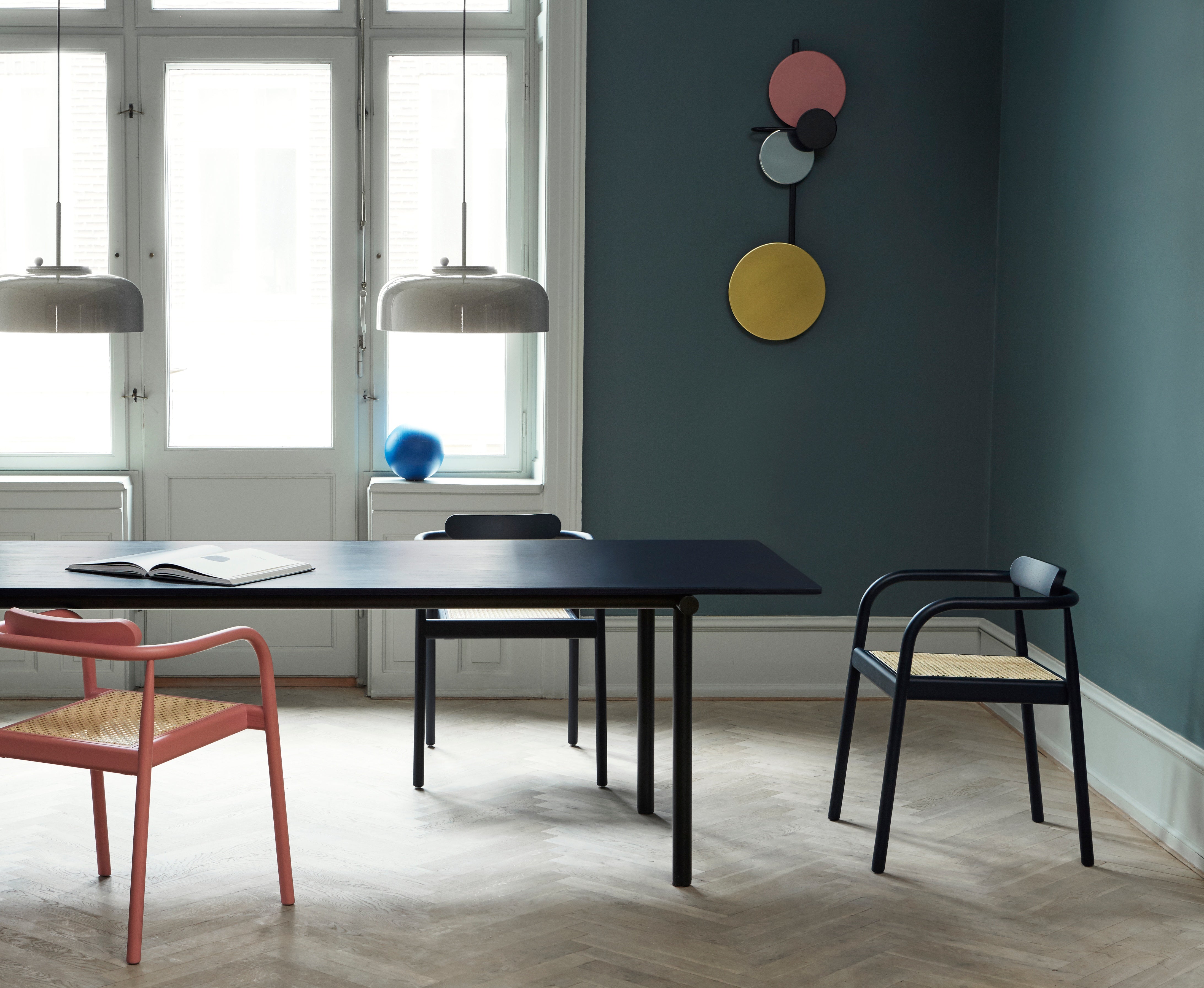 Nástenná lampa PLANET ružová