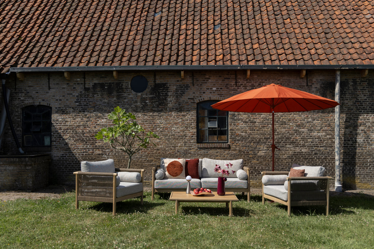Záhradný nábytkový set OASIS šedý s akáciovým drevom
