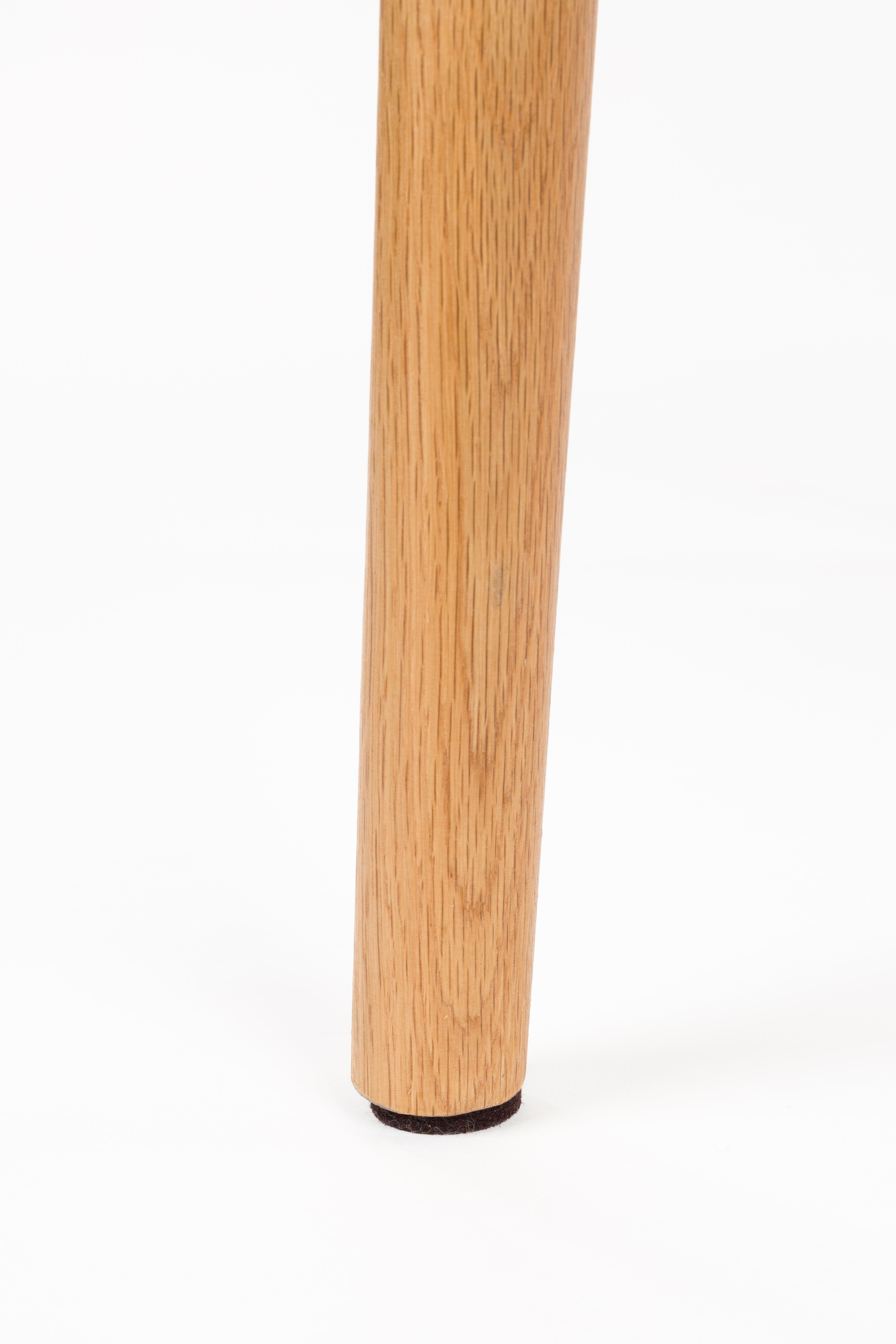 INDY Chair Brown with Wooden Base