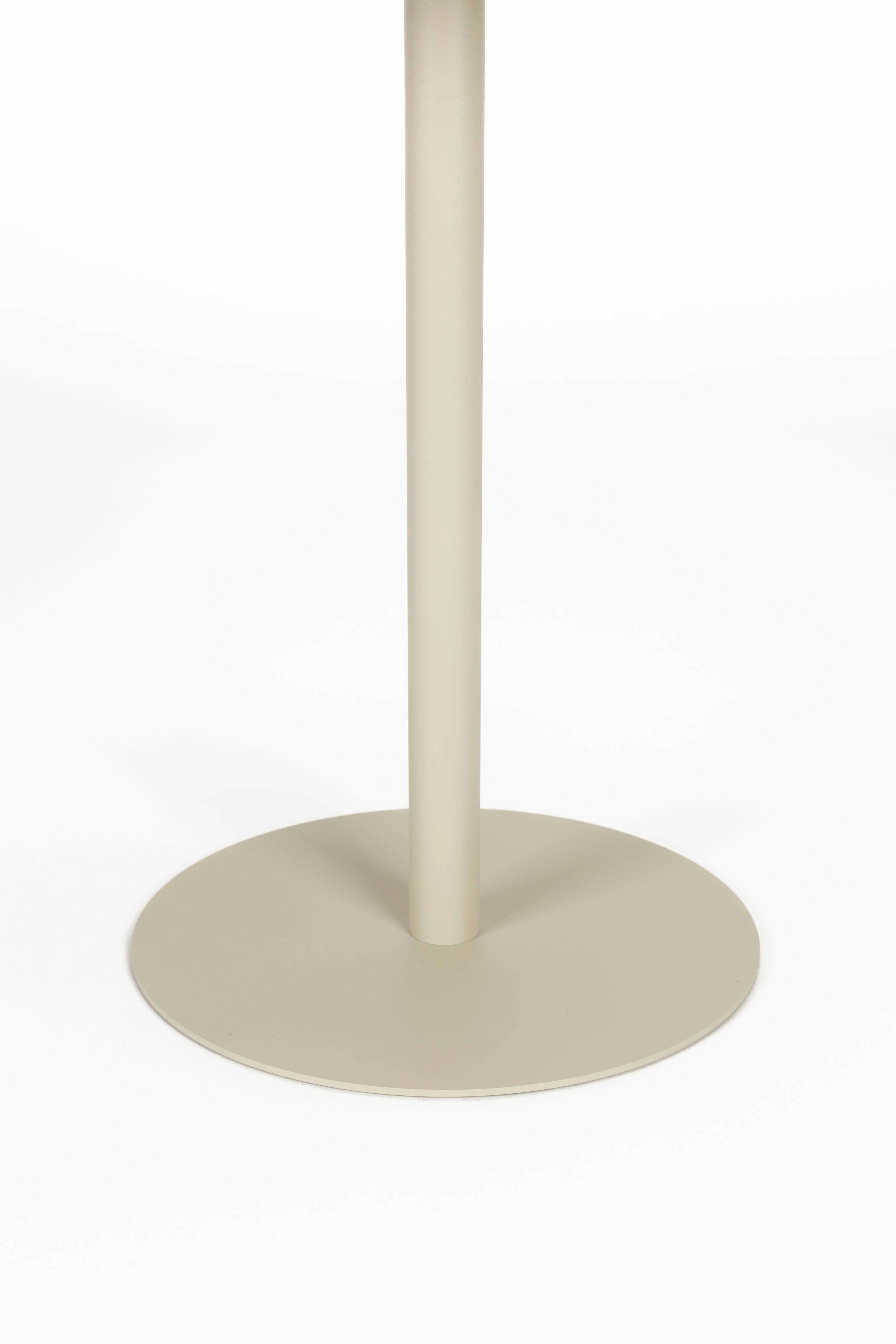 SNOW beige side table