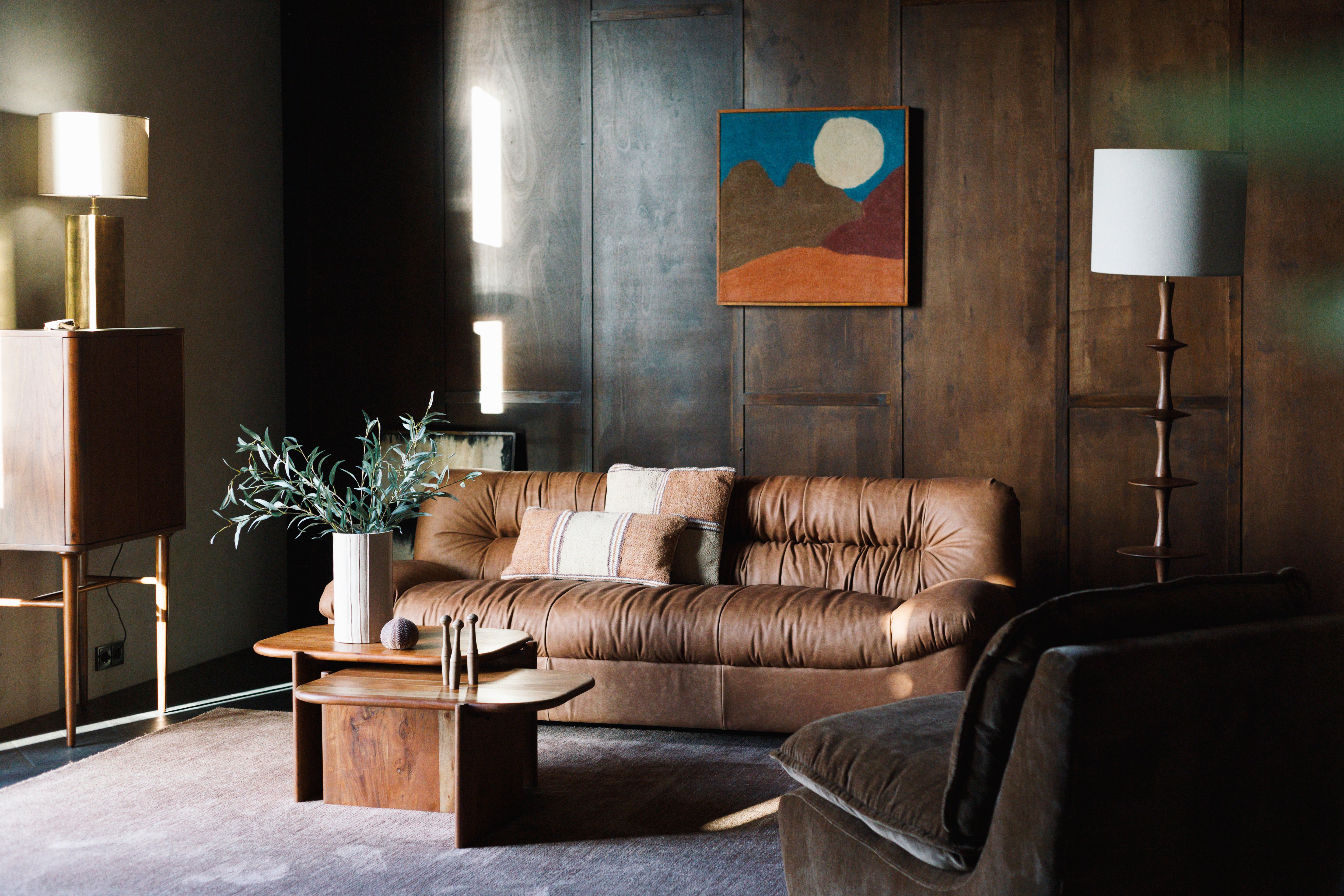 FELLER coffee table acacia wood