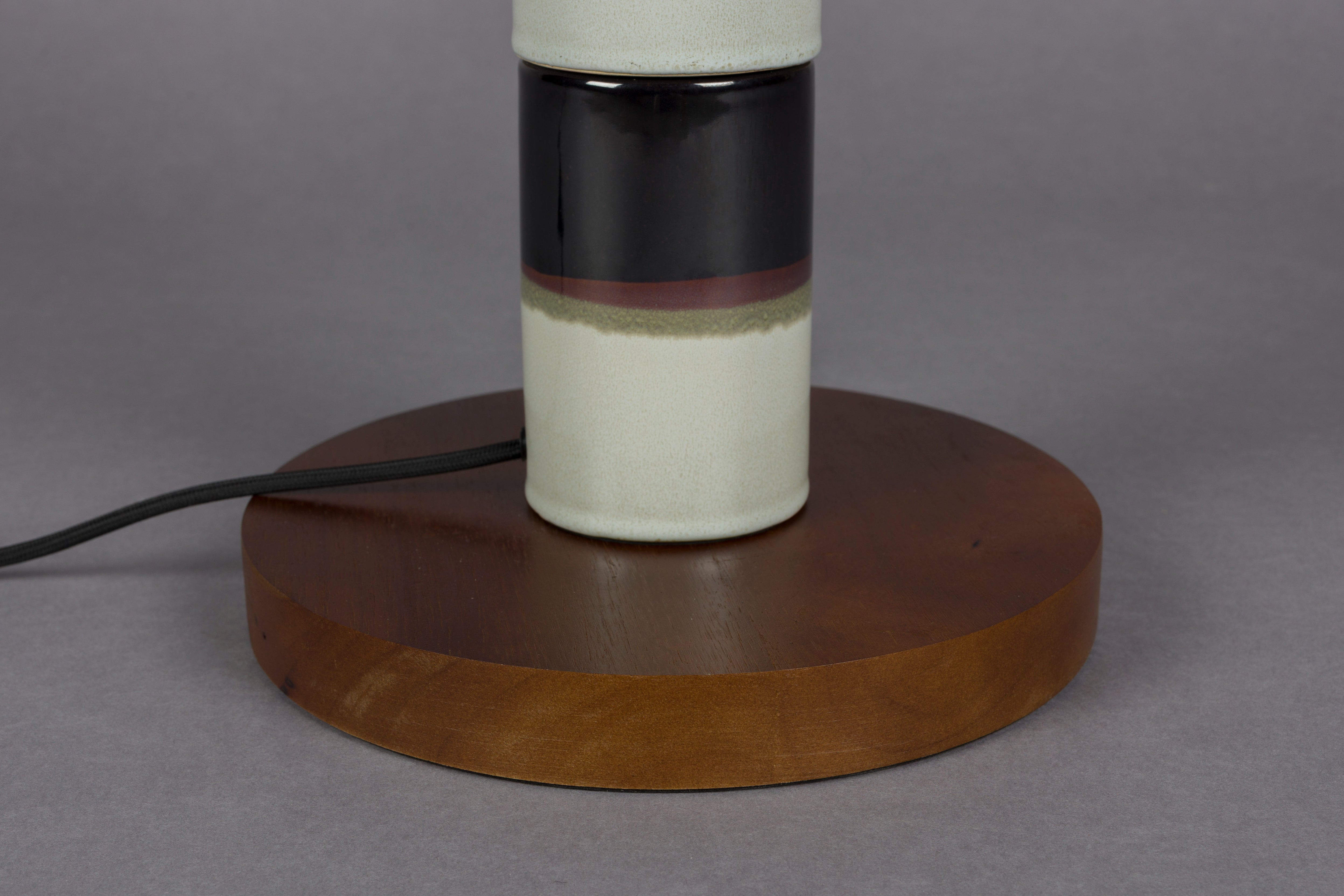 Lampa VERTIGO biela s čiernou