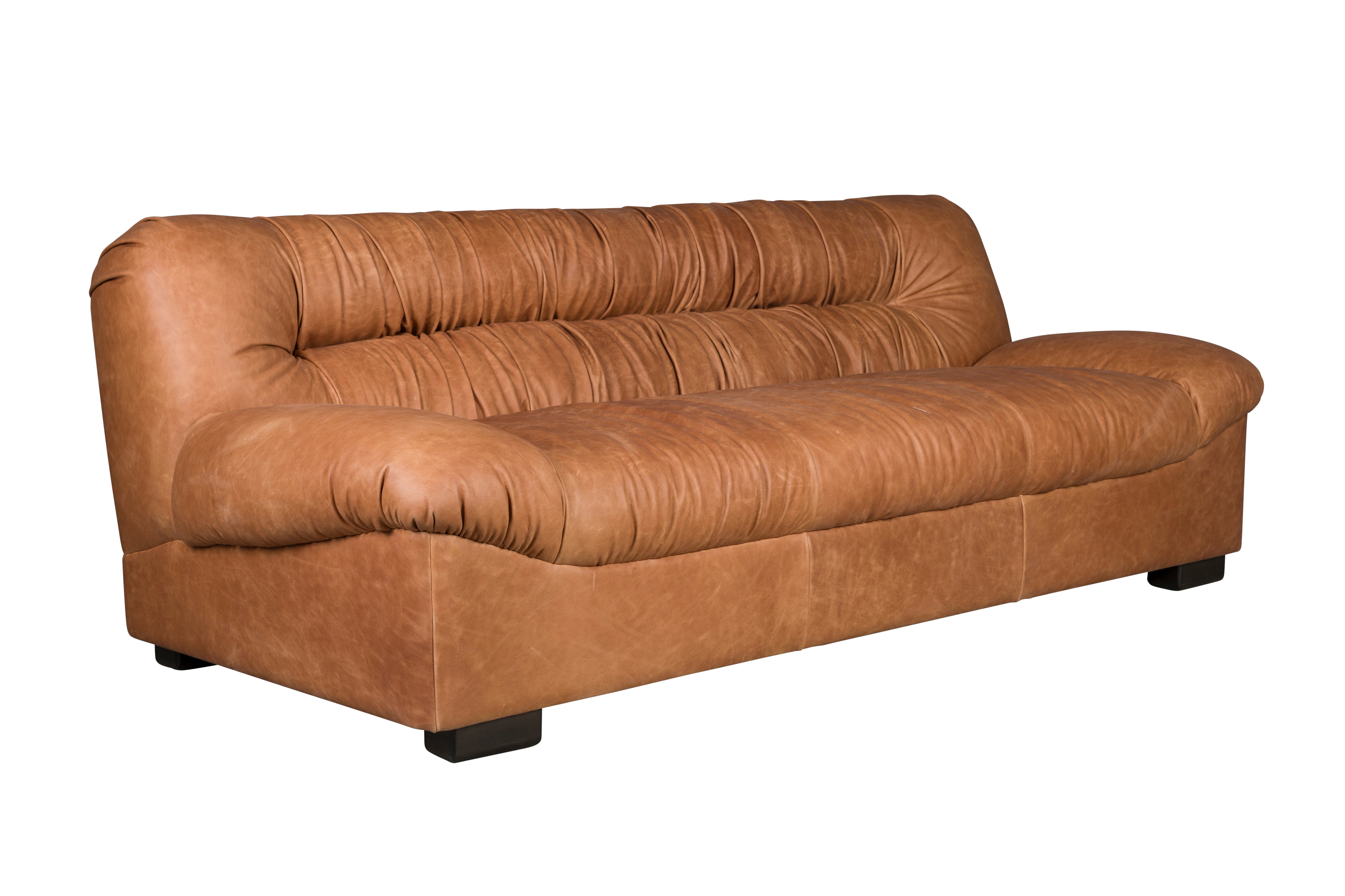 DOUGLAS sofa cognac leather