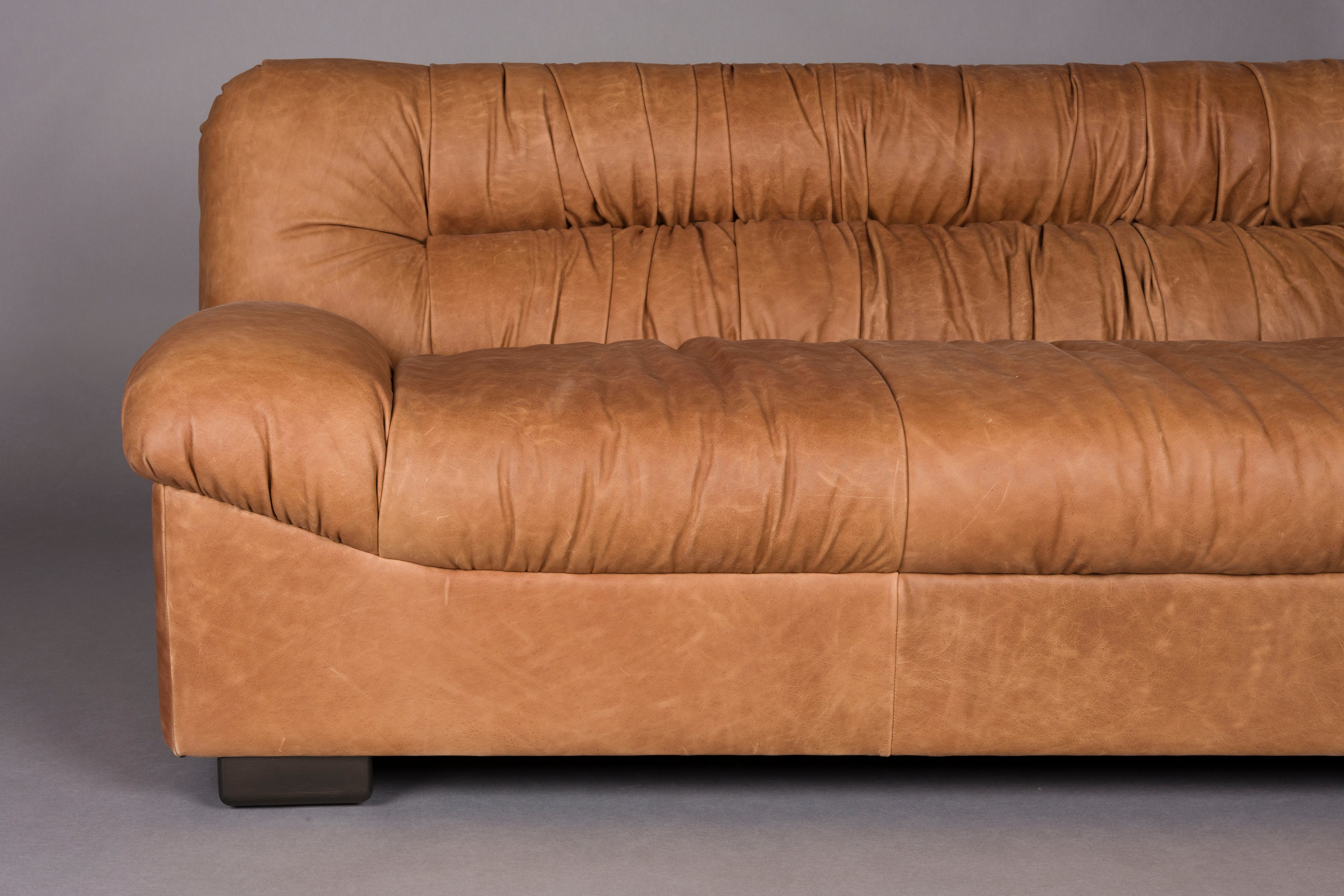 DOUGLAS sofa cognac leather