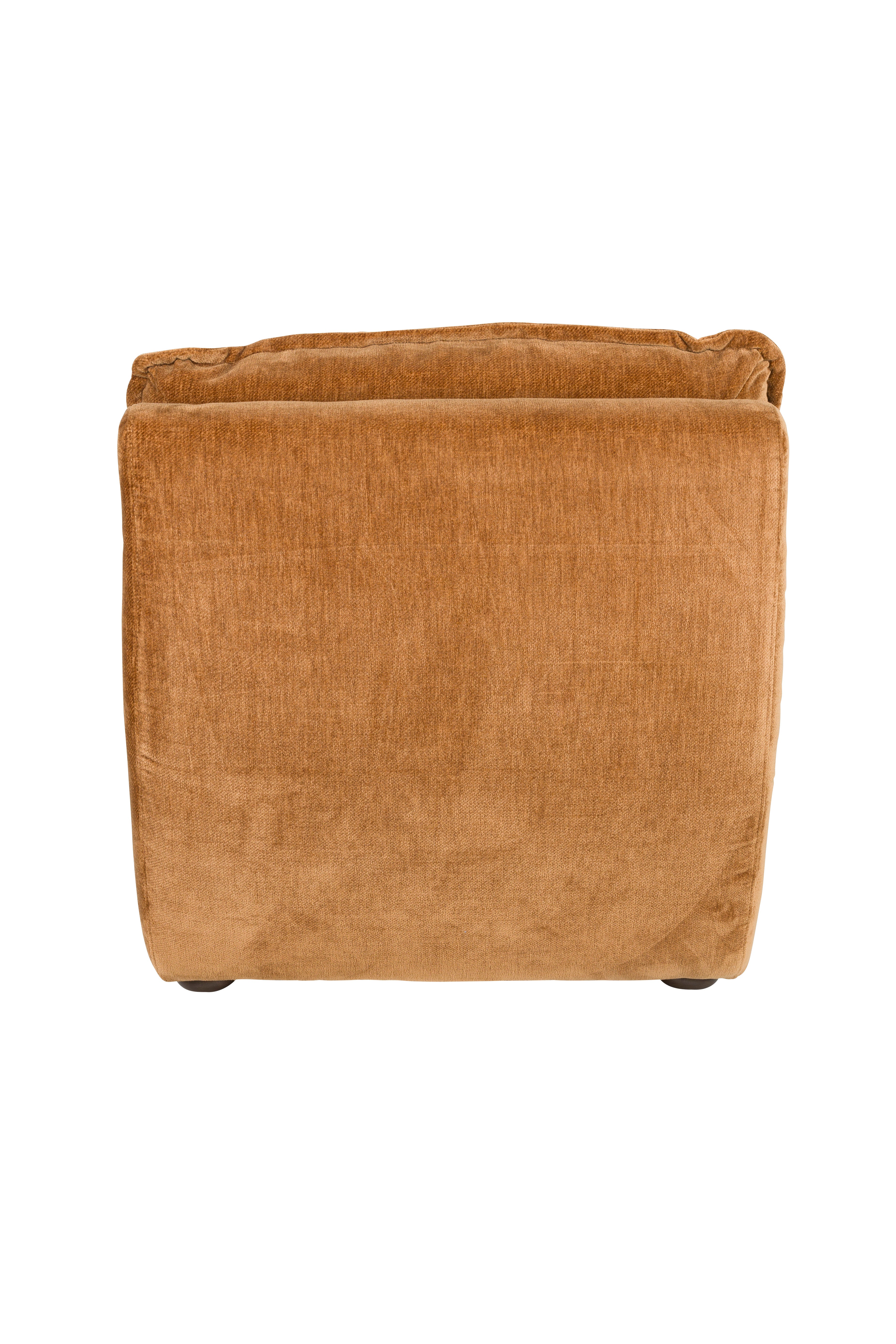 Fotel RADLEY v odtieni koňaku