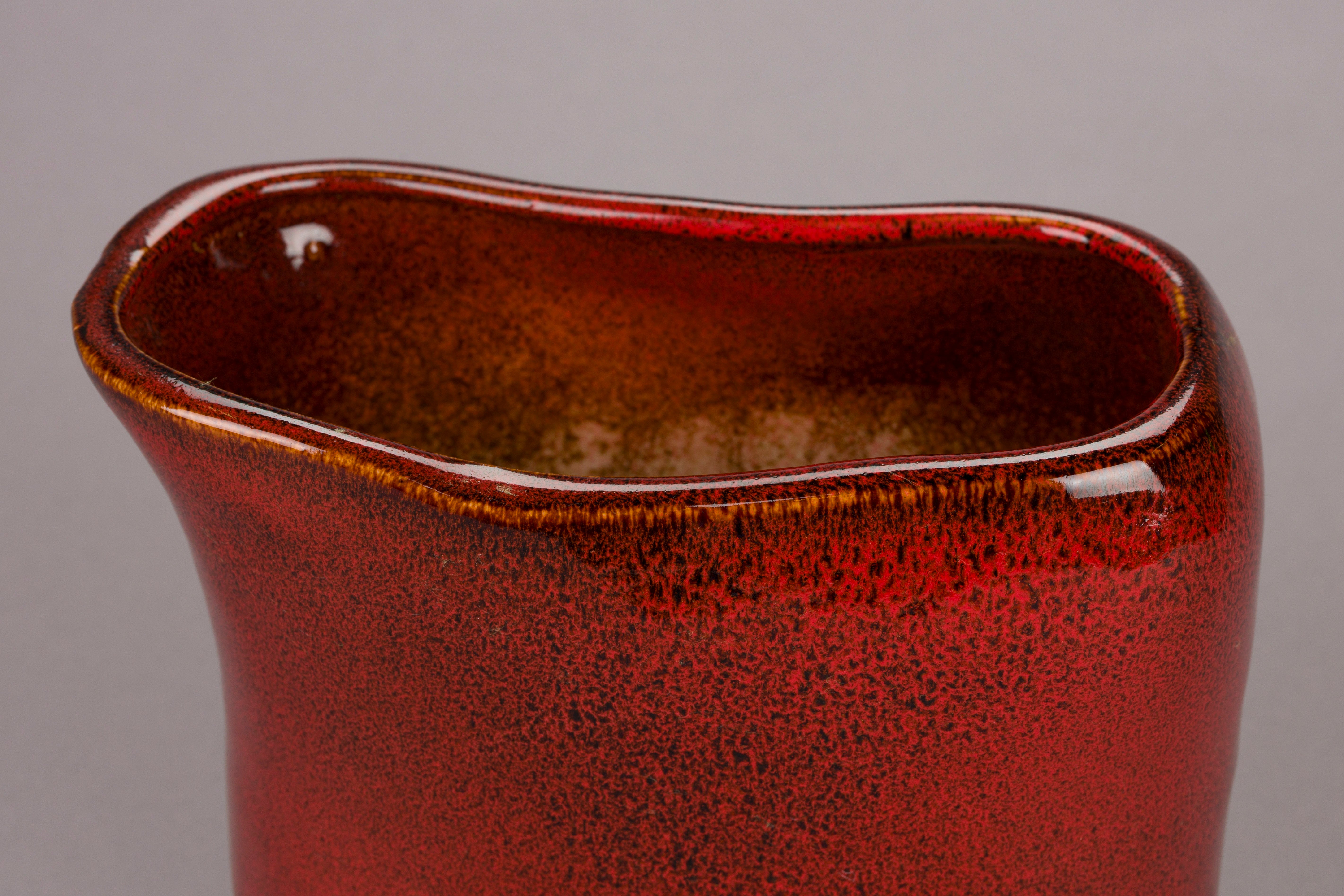 Váza EDNA červená