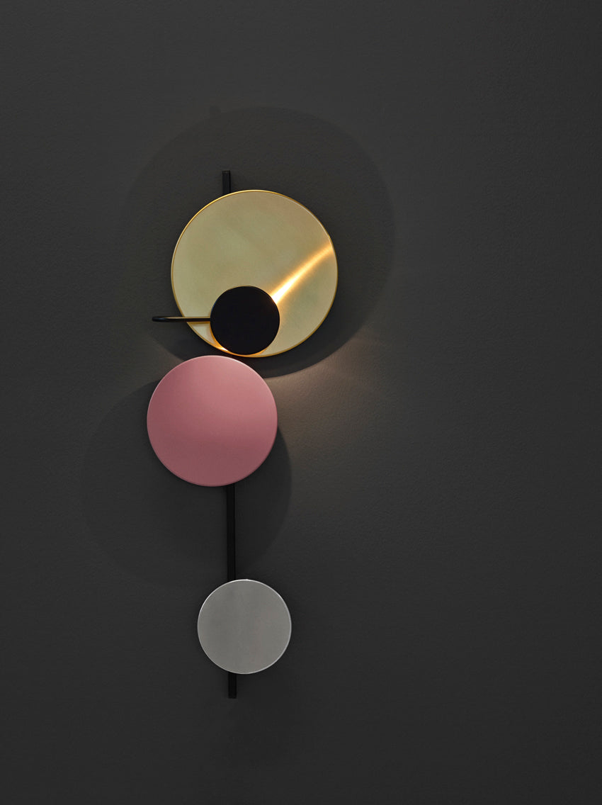 PLANET pink wall lamp