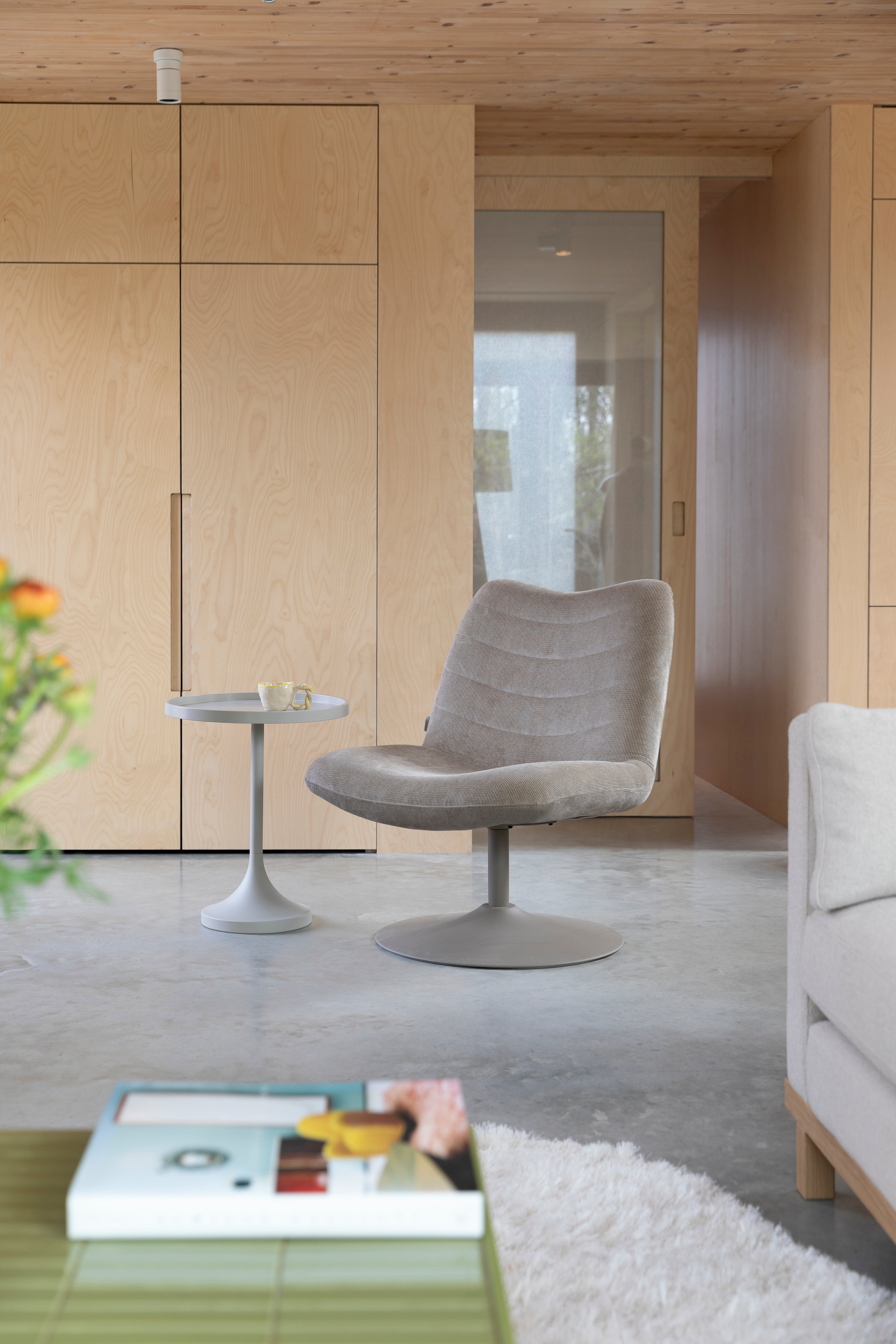 Bocný stolík JASON béžový