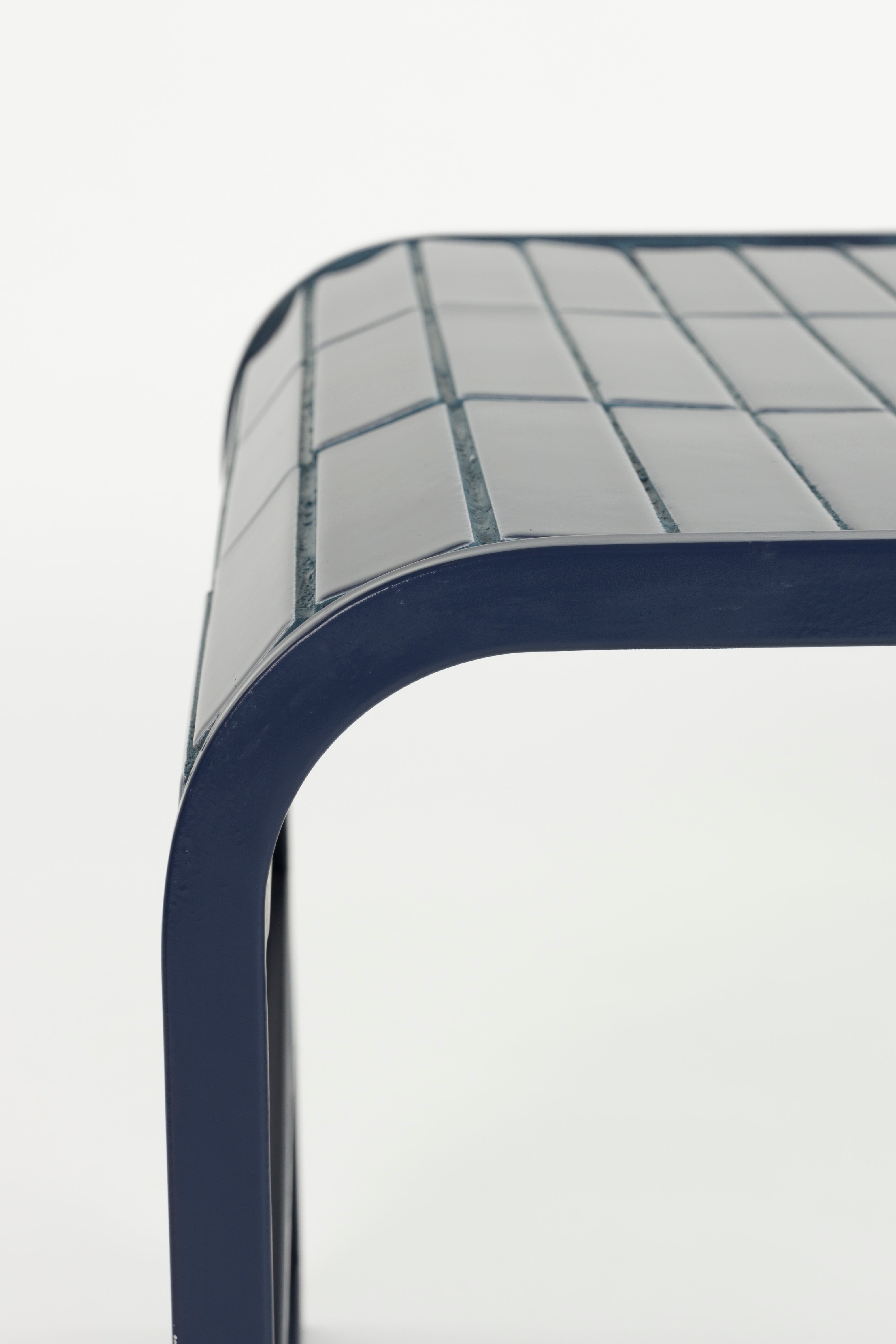 TILES blue coffee table