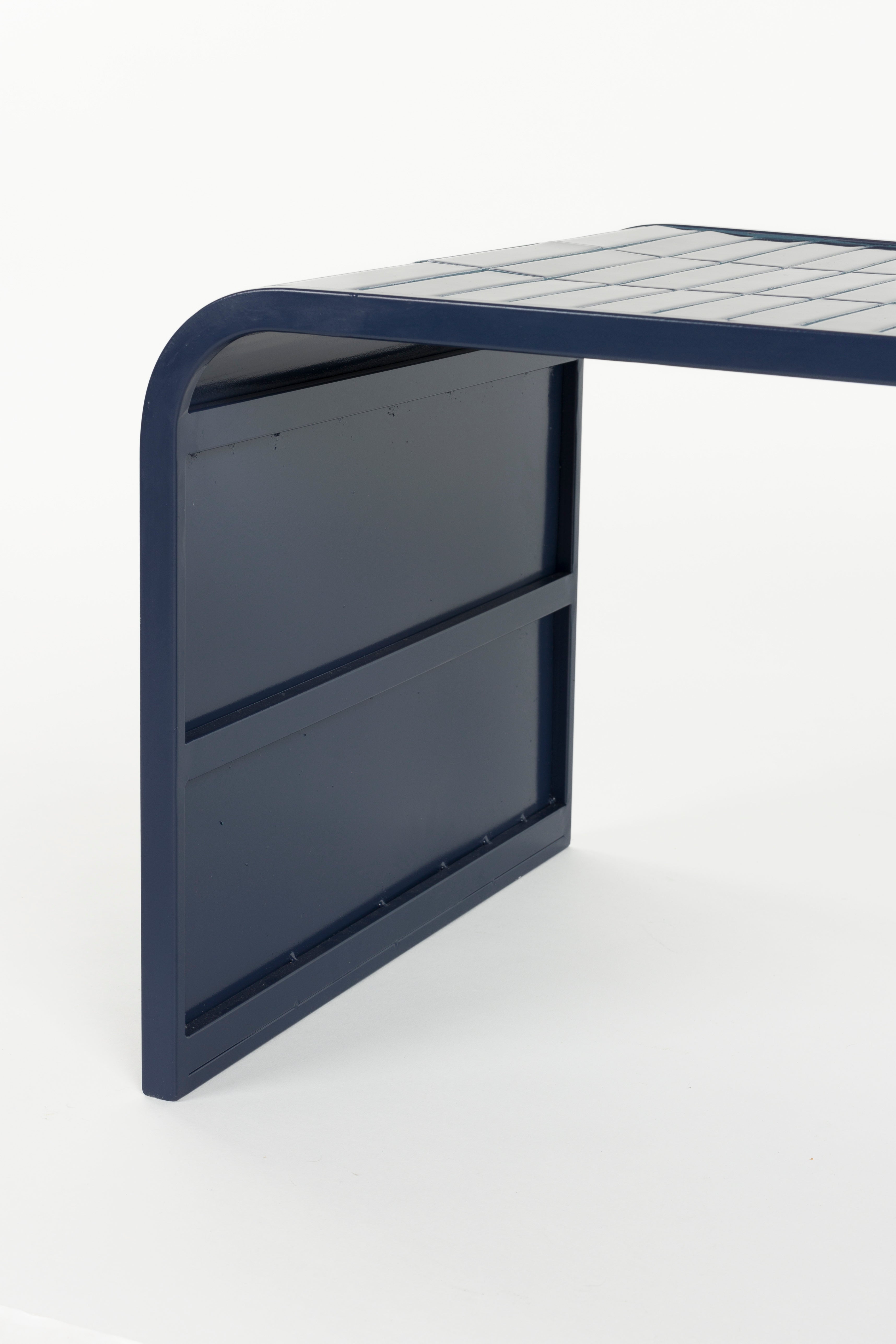 TILES blue coffee table