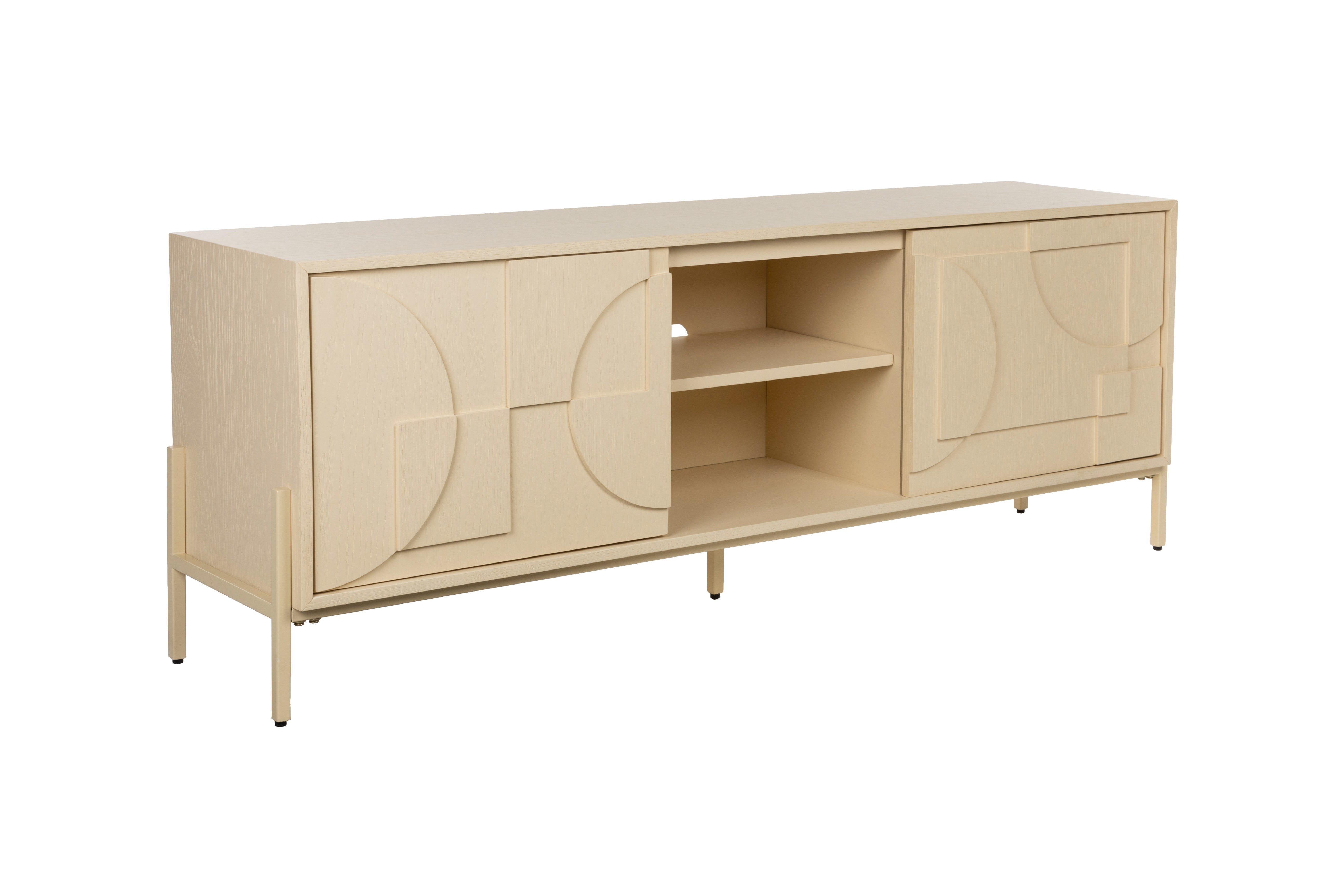FACES TV Cabinet light beige wood