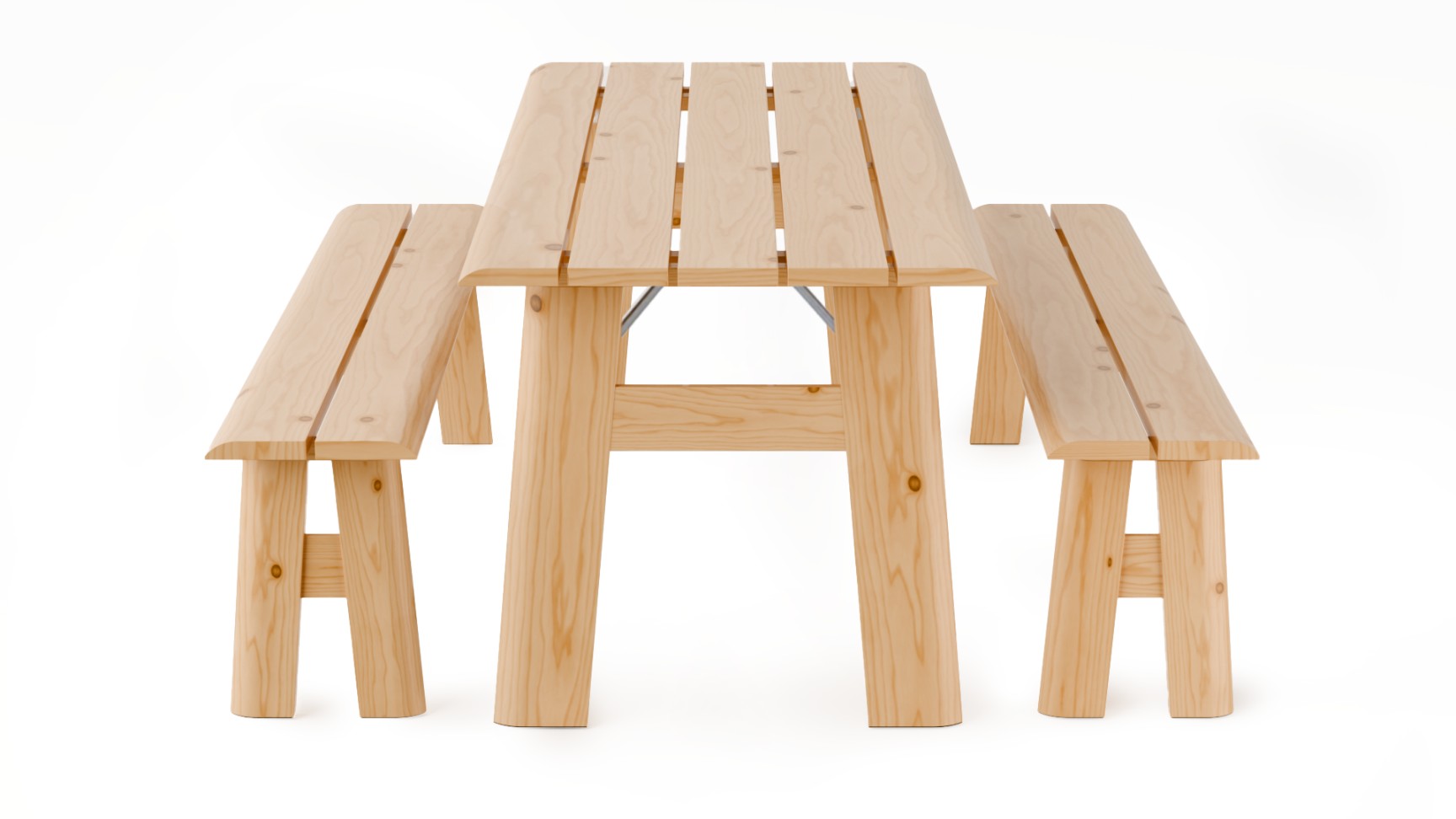 AVENUE garden bench pine wood