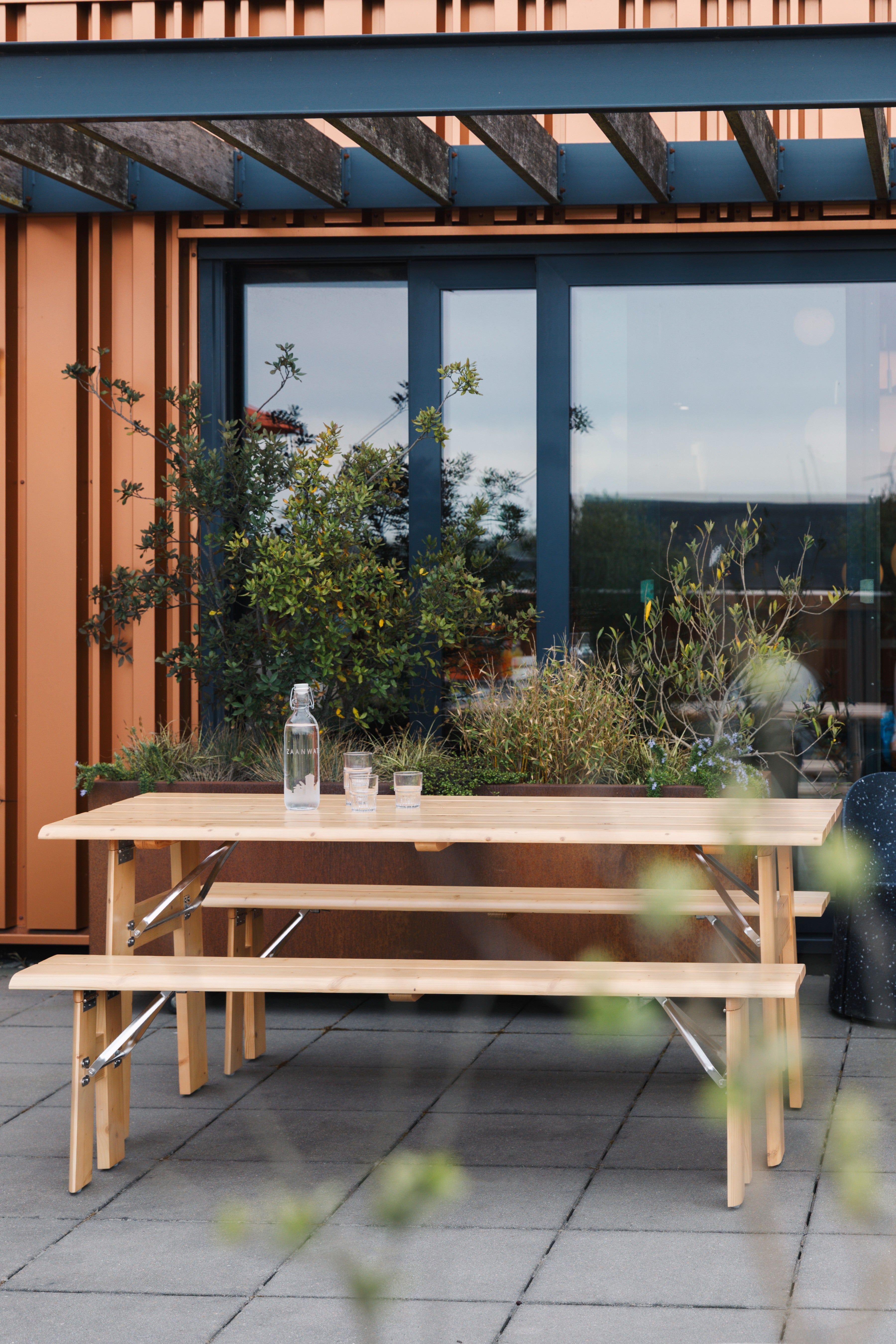 AVENUE garden bench pine wood