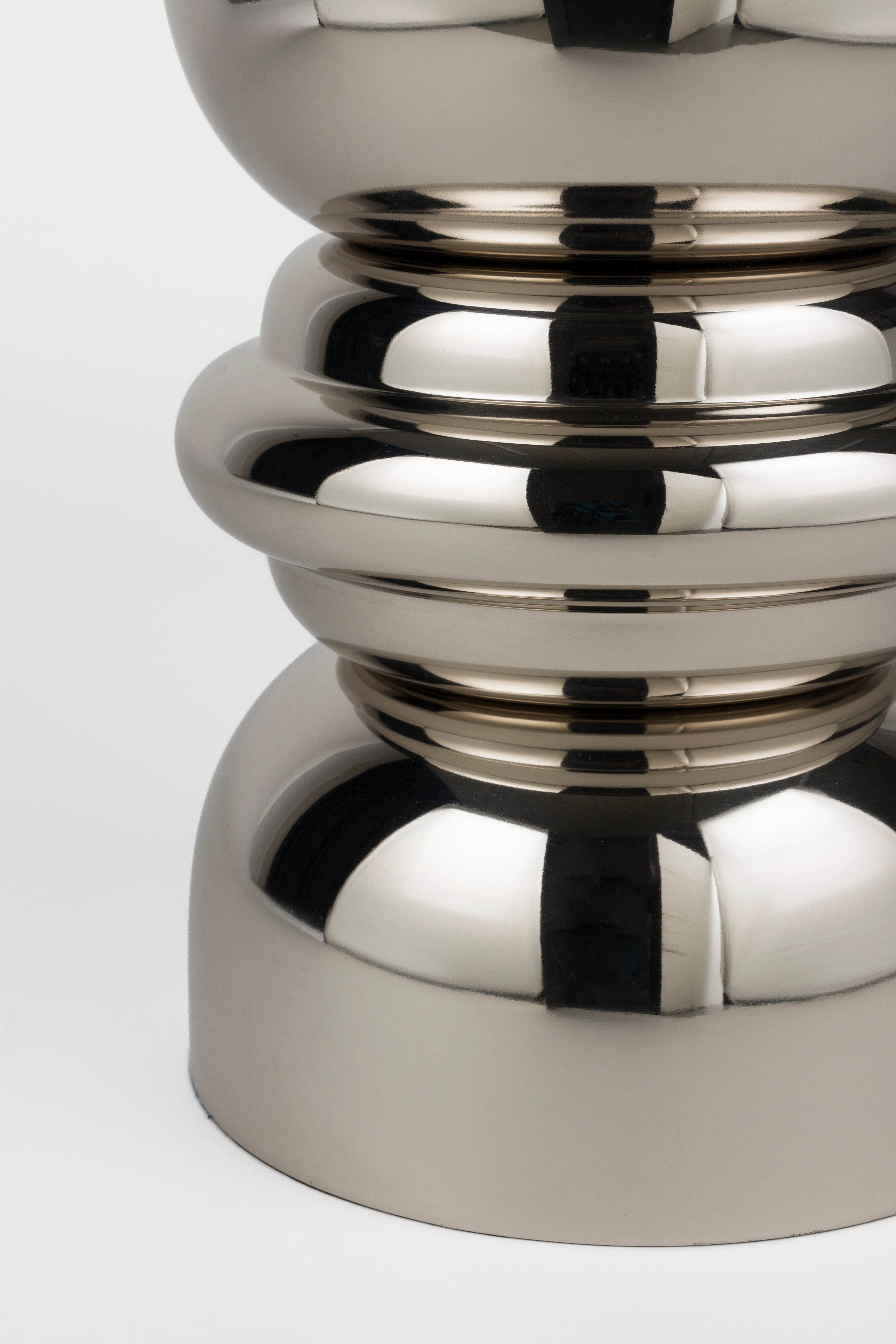 KINGA Silver Side Table