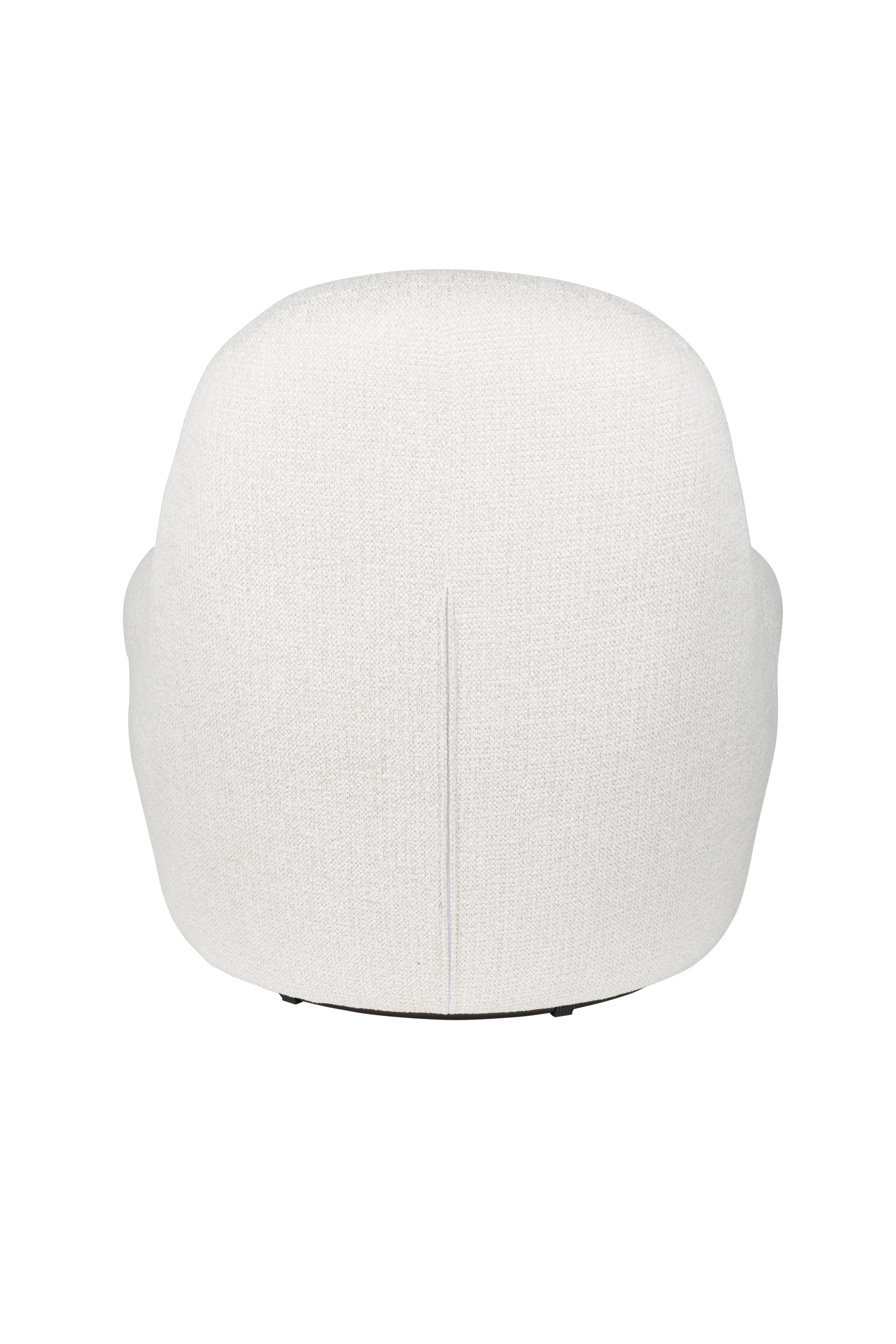 VELVORO White Armchair