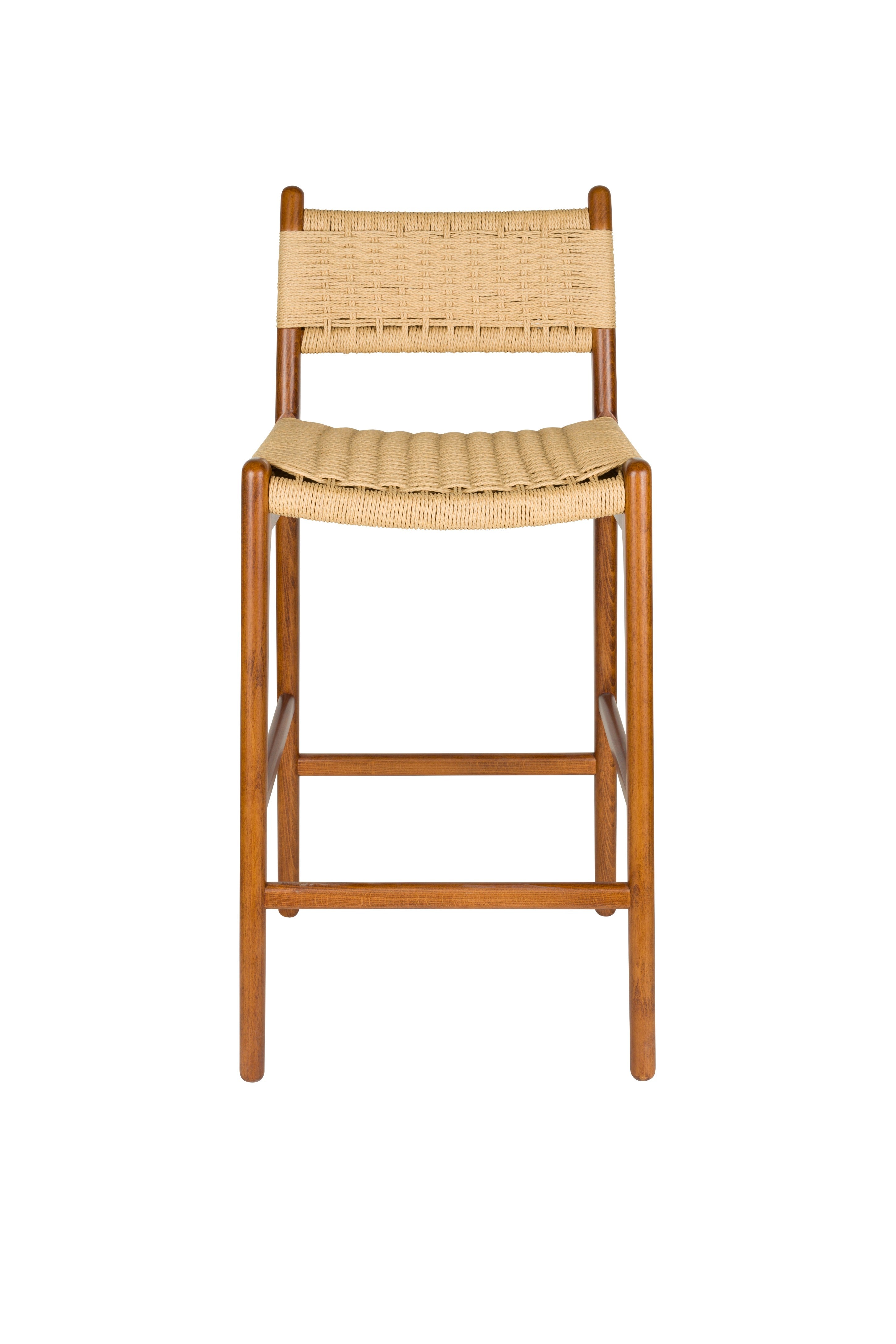 Hoker CECILE z bukového dreva s orechovým povrchom