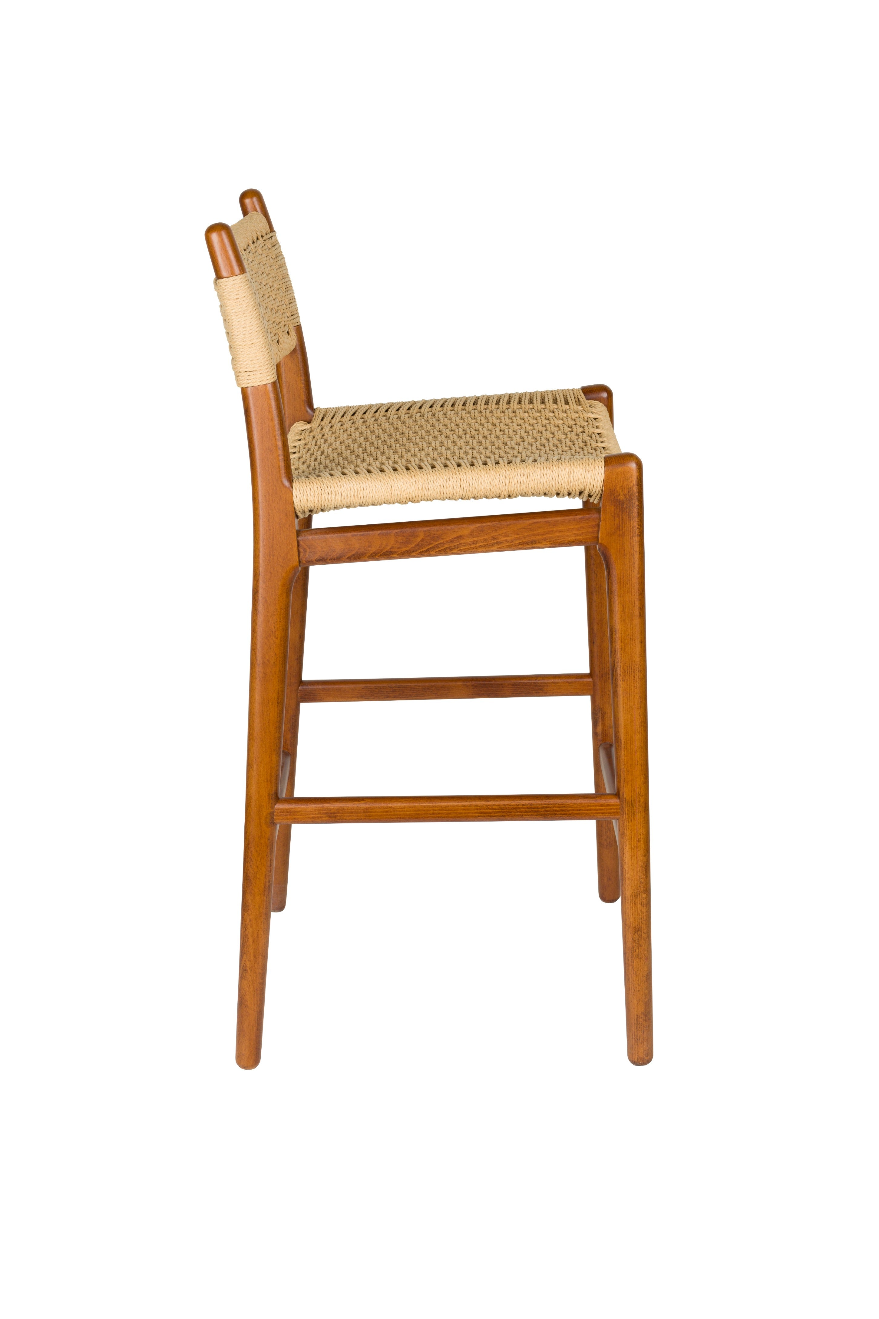 Hoker CECILE z bukového dreva s orechovým povrchom