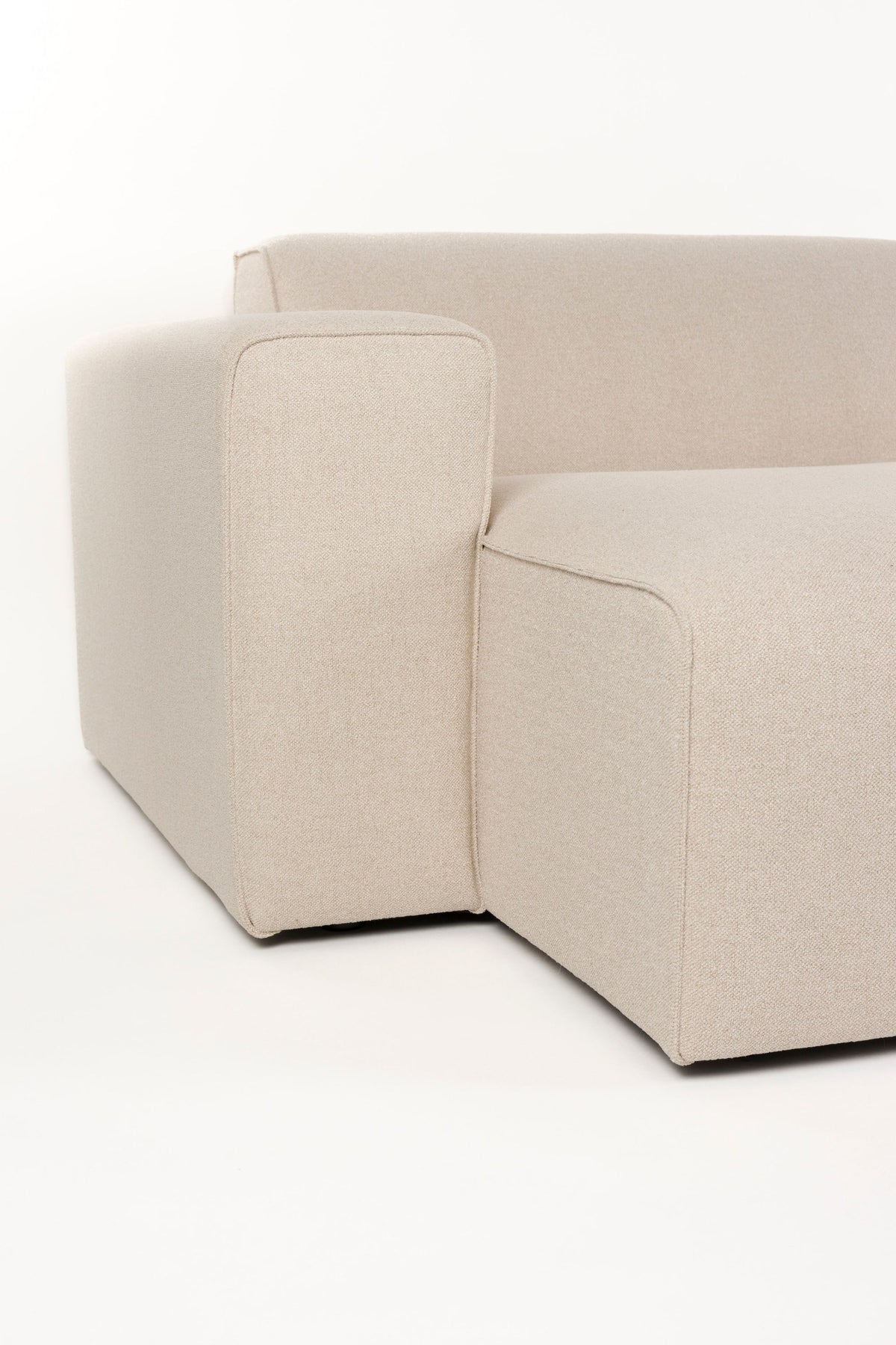 Sofa 4,5-osobowa MILKA piaskowy lewostronny – ujęcie 6