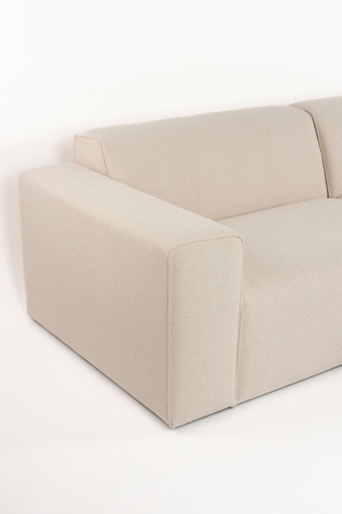 Sofa 4,5-osobowa MILKA piaskowy prawostronny – ujęcie 5