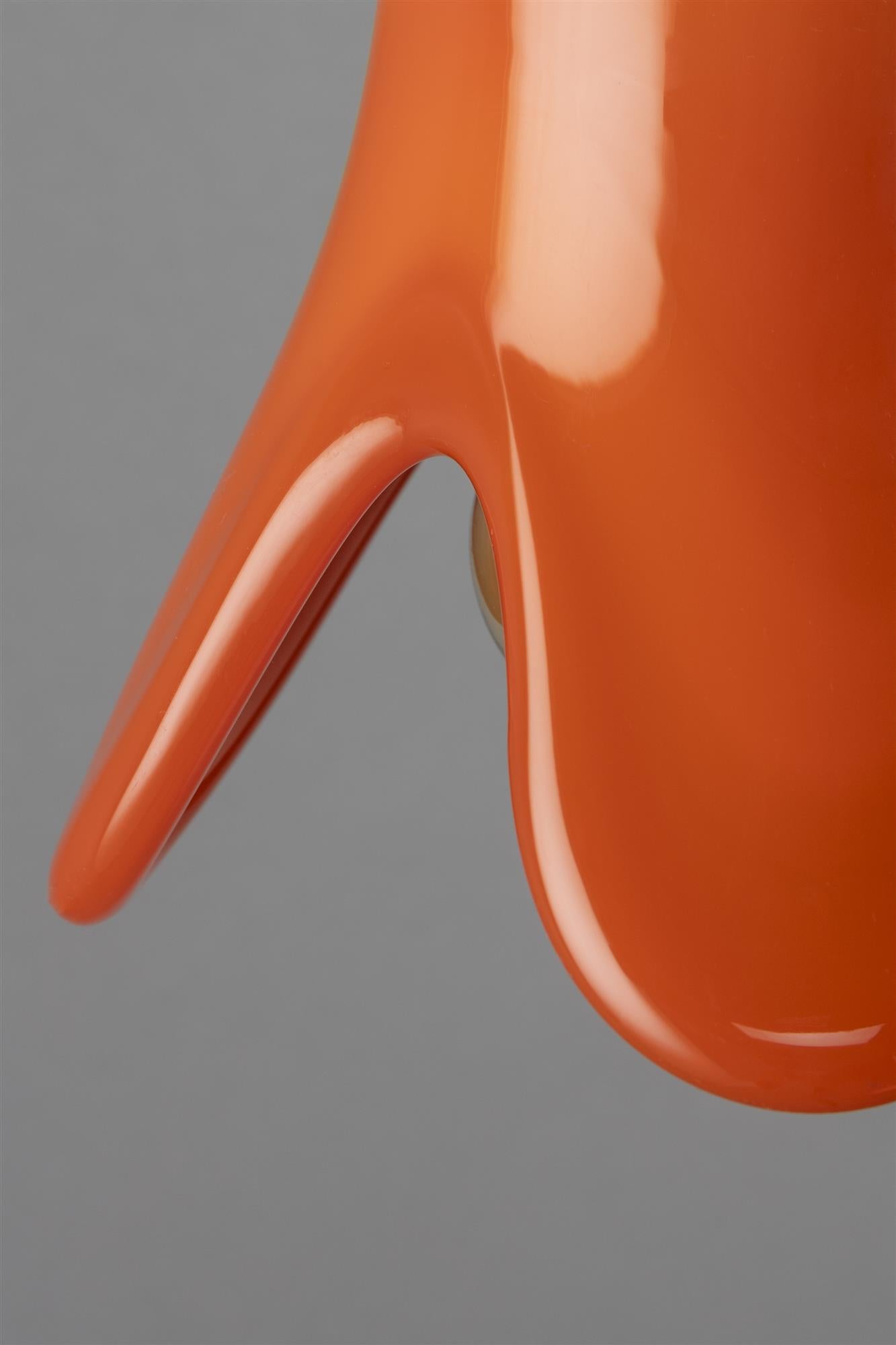 Závesná lampa GABLE oranžová