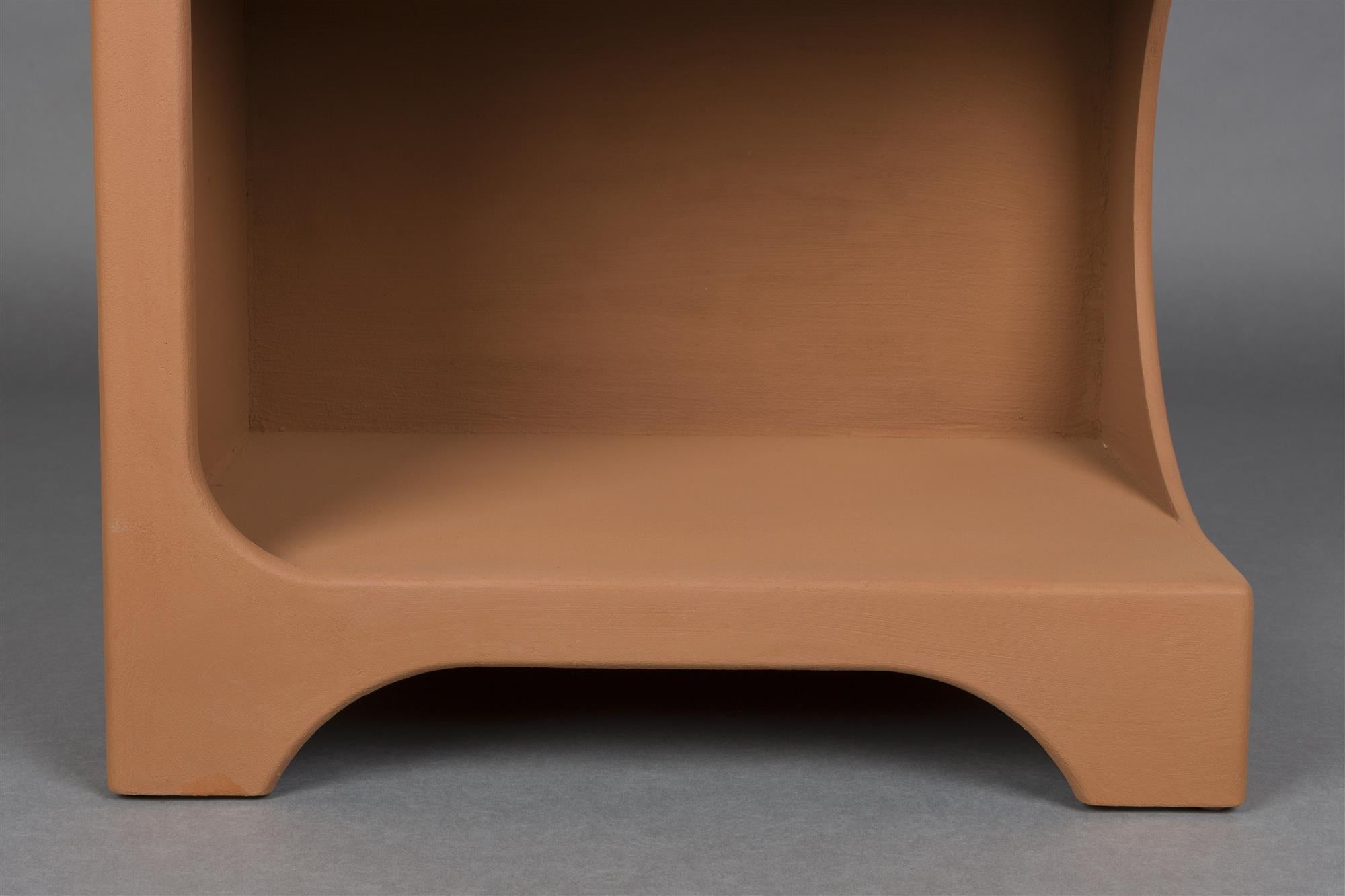 Regál DUNDEE terakota