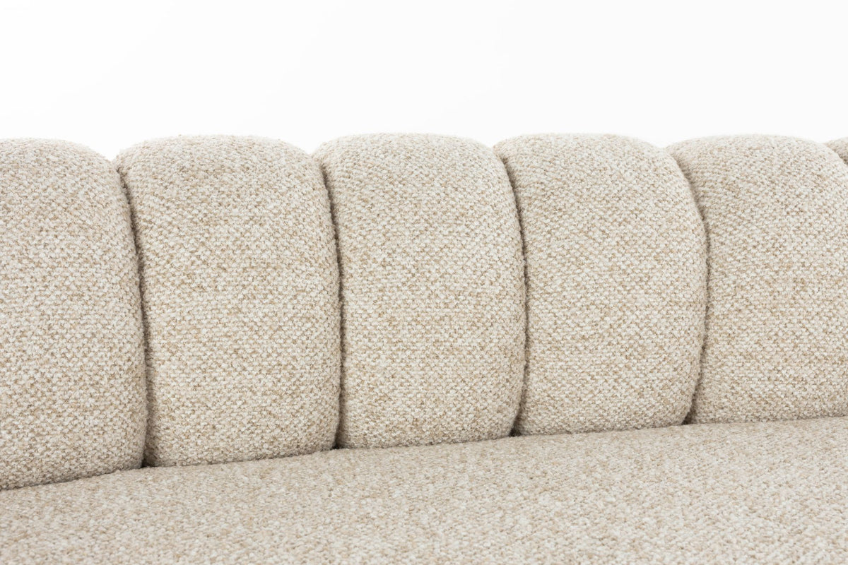 Sofa 4,5-osobowa DUVANE beżowy – ujęcie 2