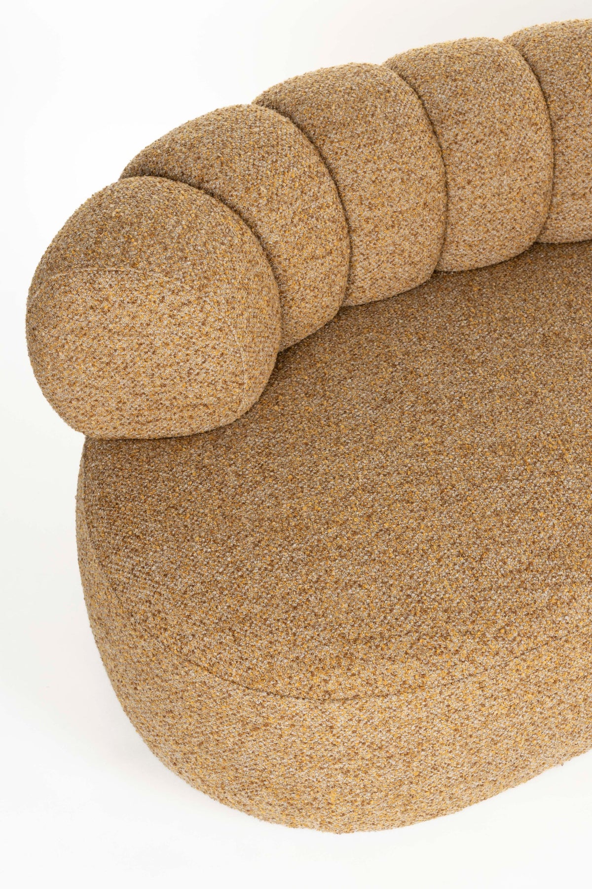 Sofa 4,5-osobowa DUVANE brązowy – ujęcie 5