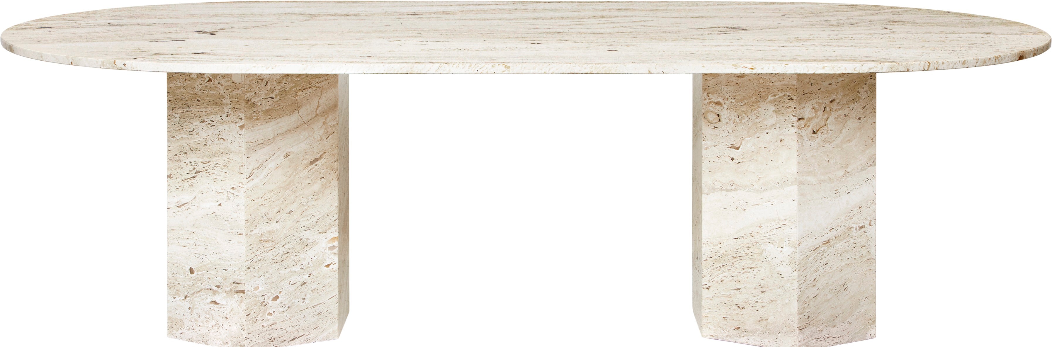 EPIC Cream Travertine Table