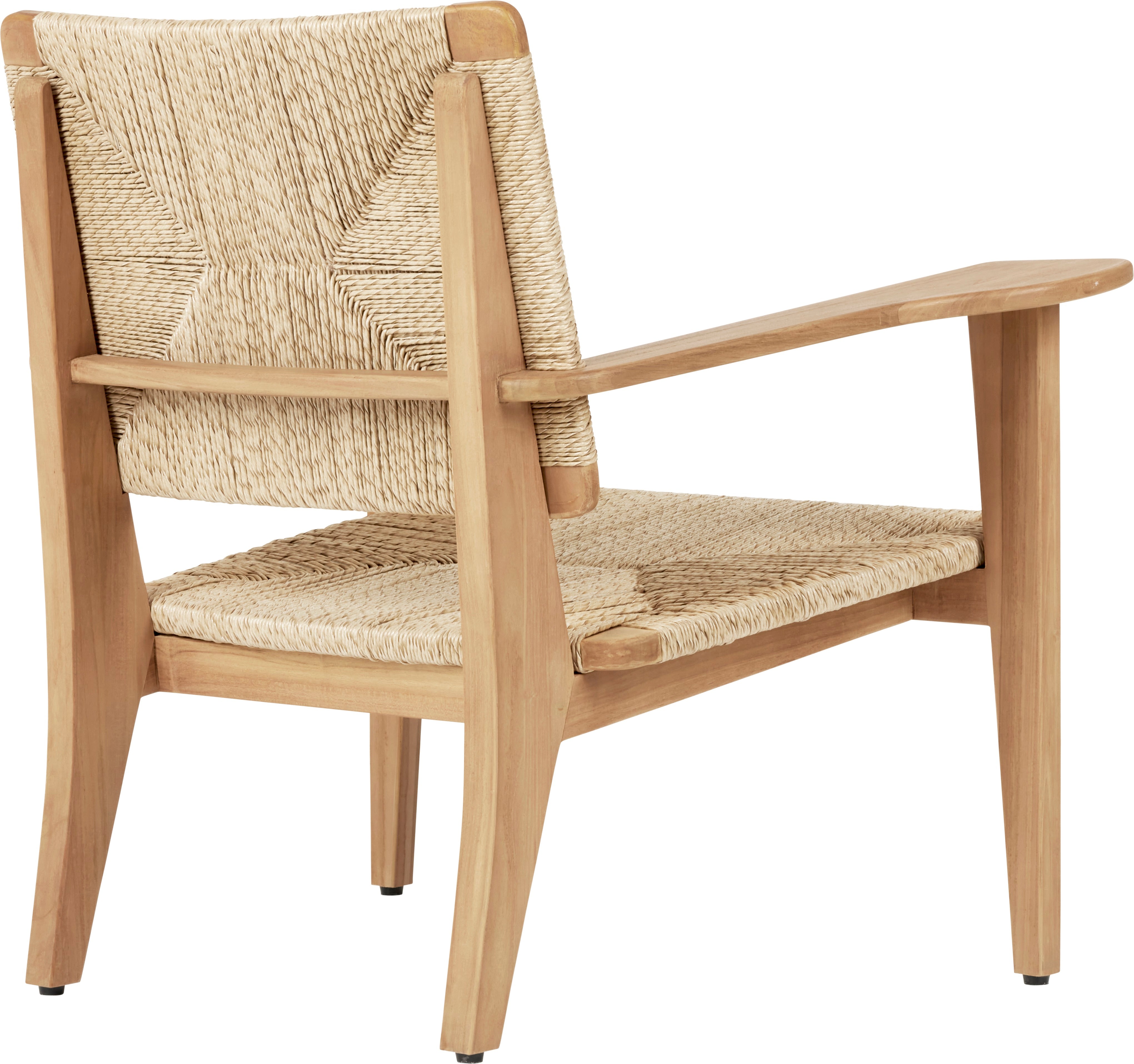 F-CHAIR garden armchair made of teak wood