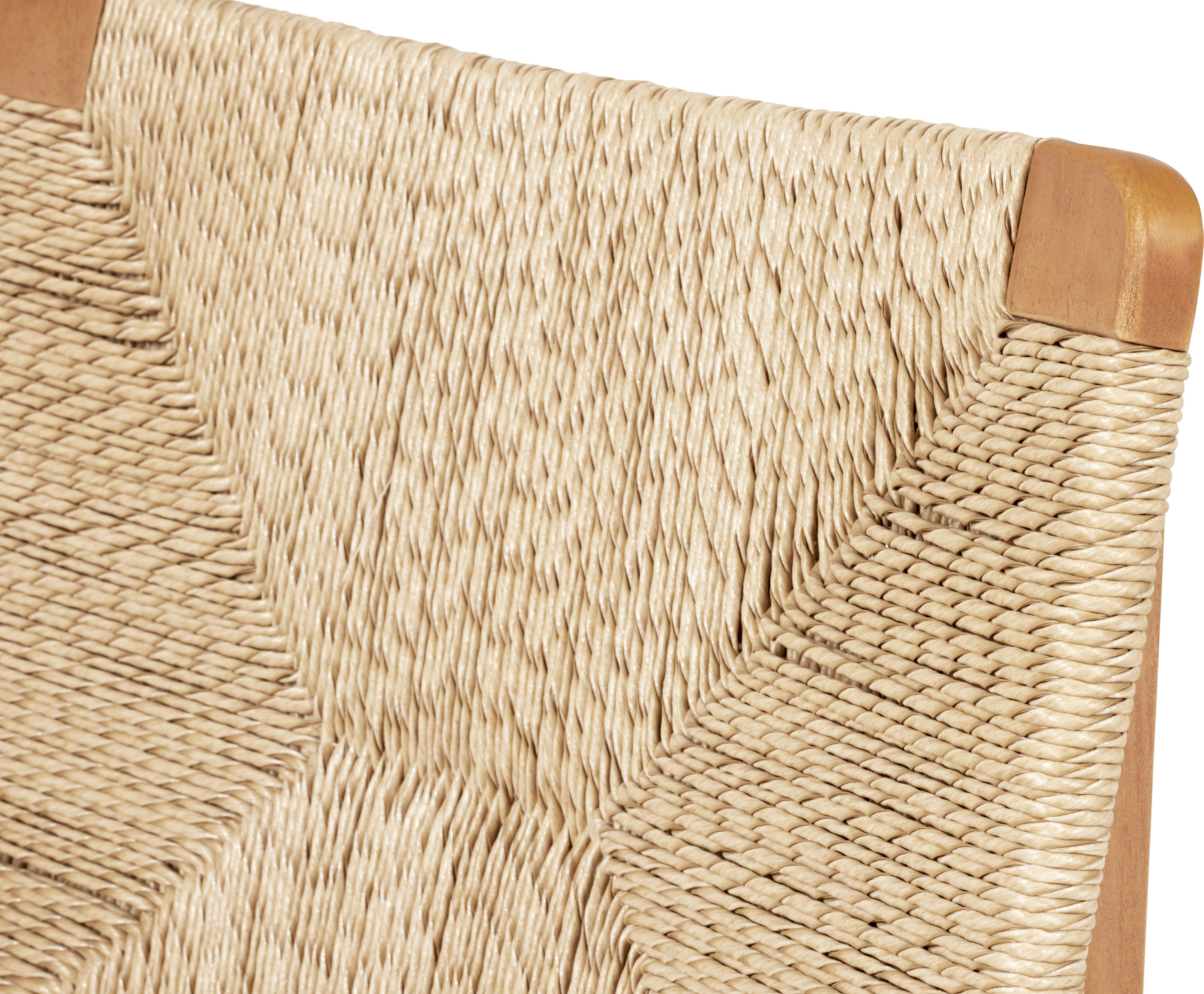 F-CHAIR garden armchair made of teak wood