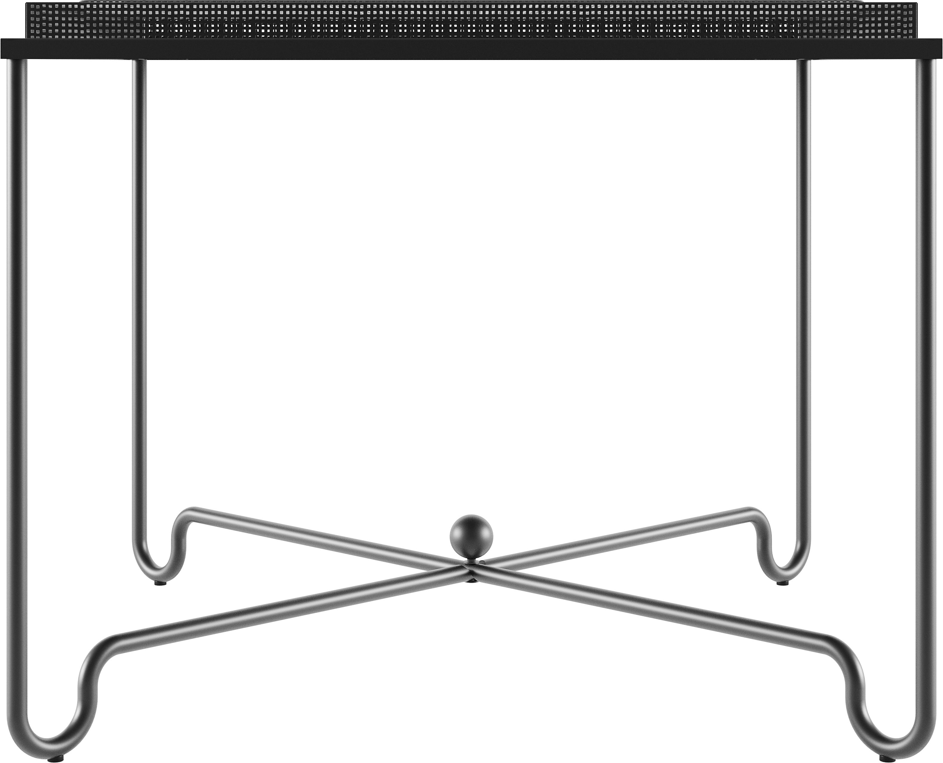 TROPIQUE garden table black steel