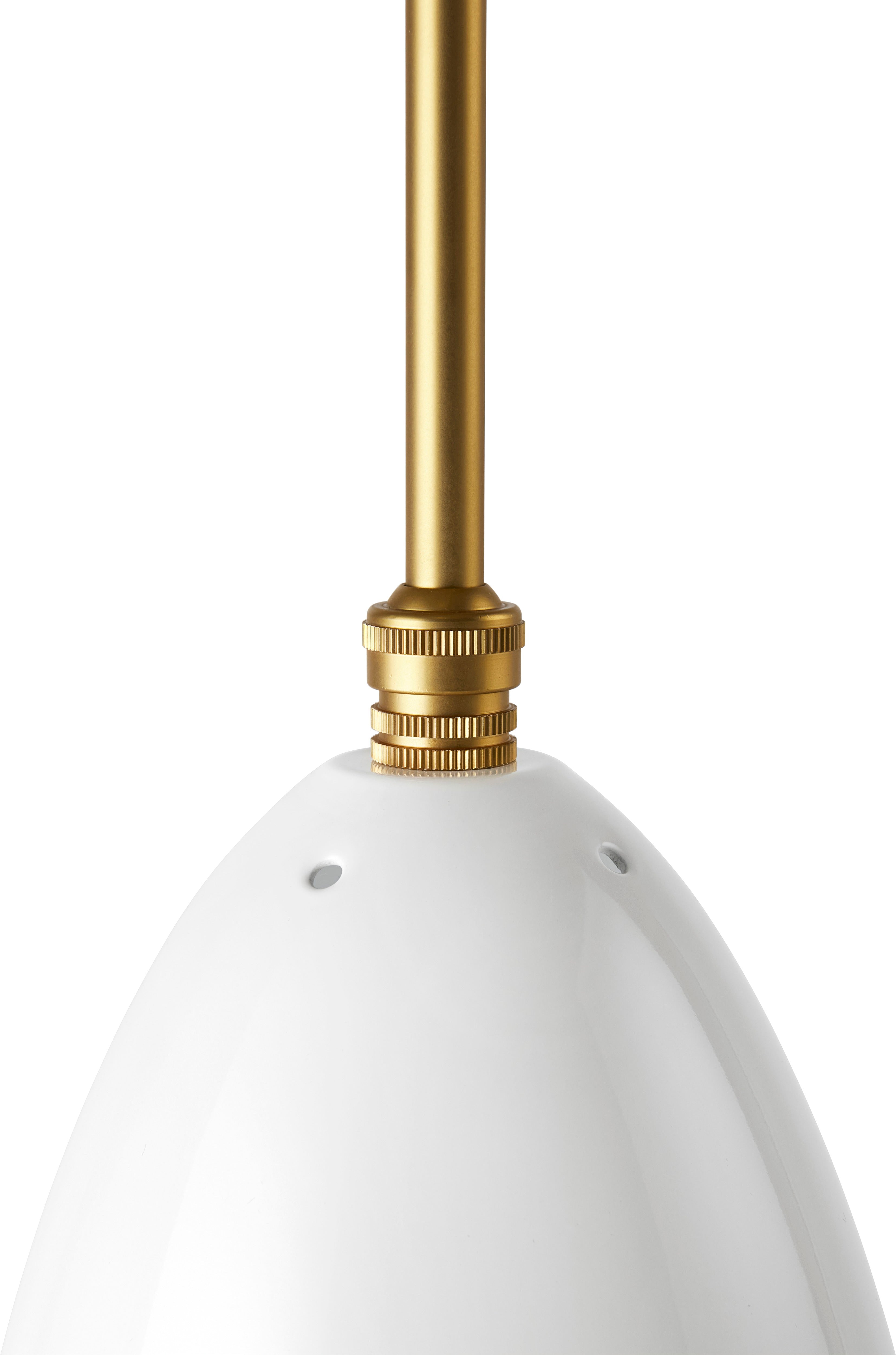 GRÄSHOPPA pendant lamp white