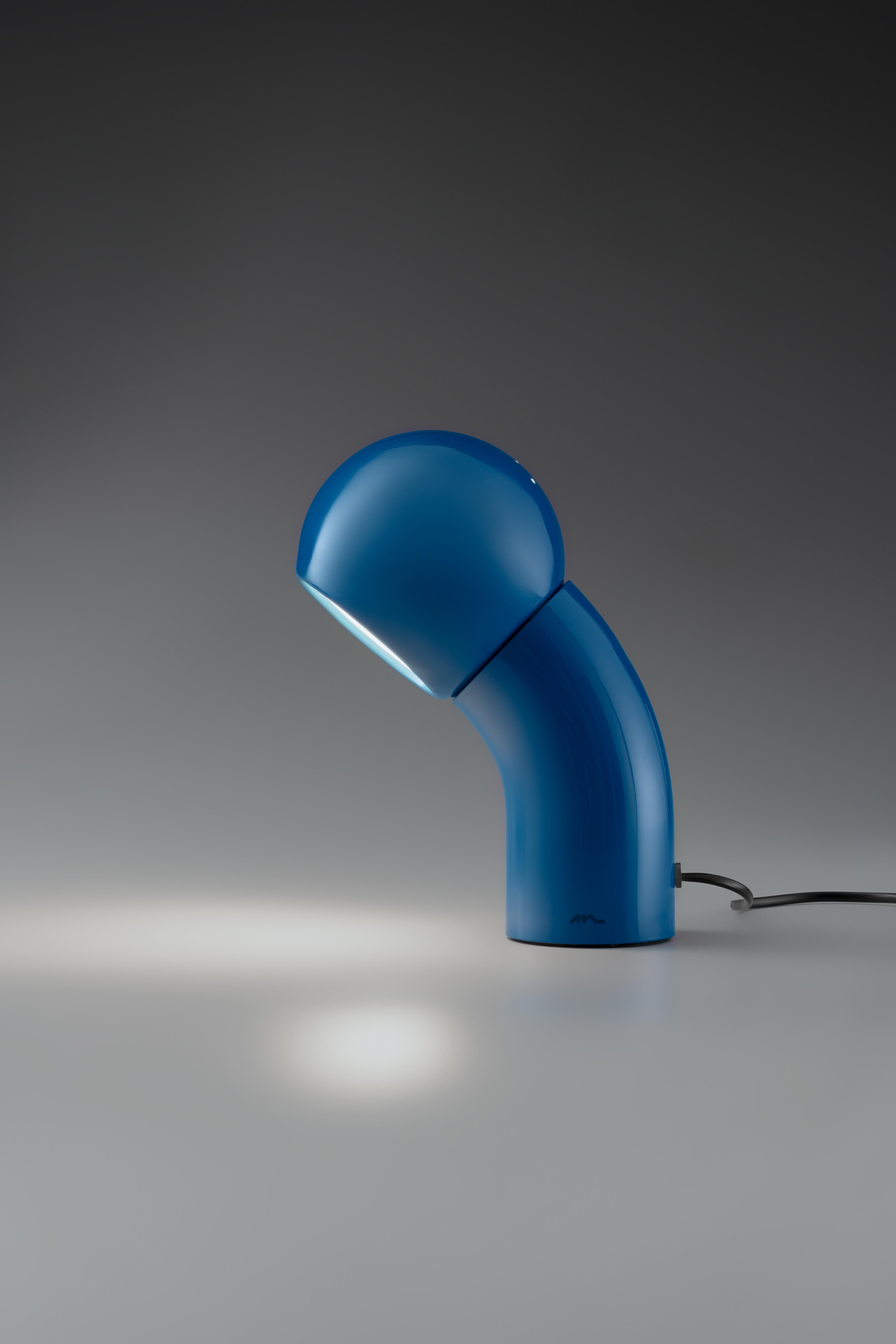 Lampa stołowa PALLINO połyskujący pomarańczowy