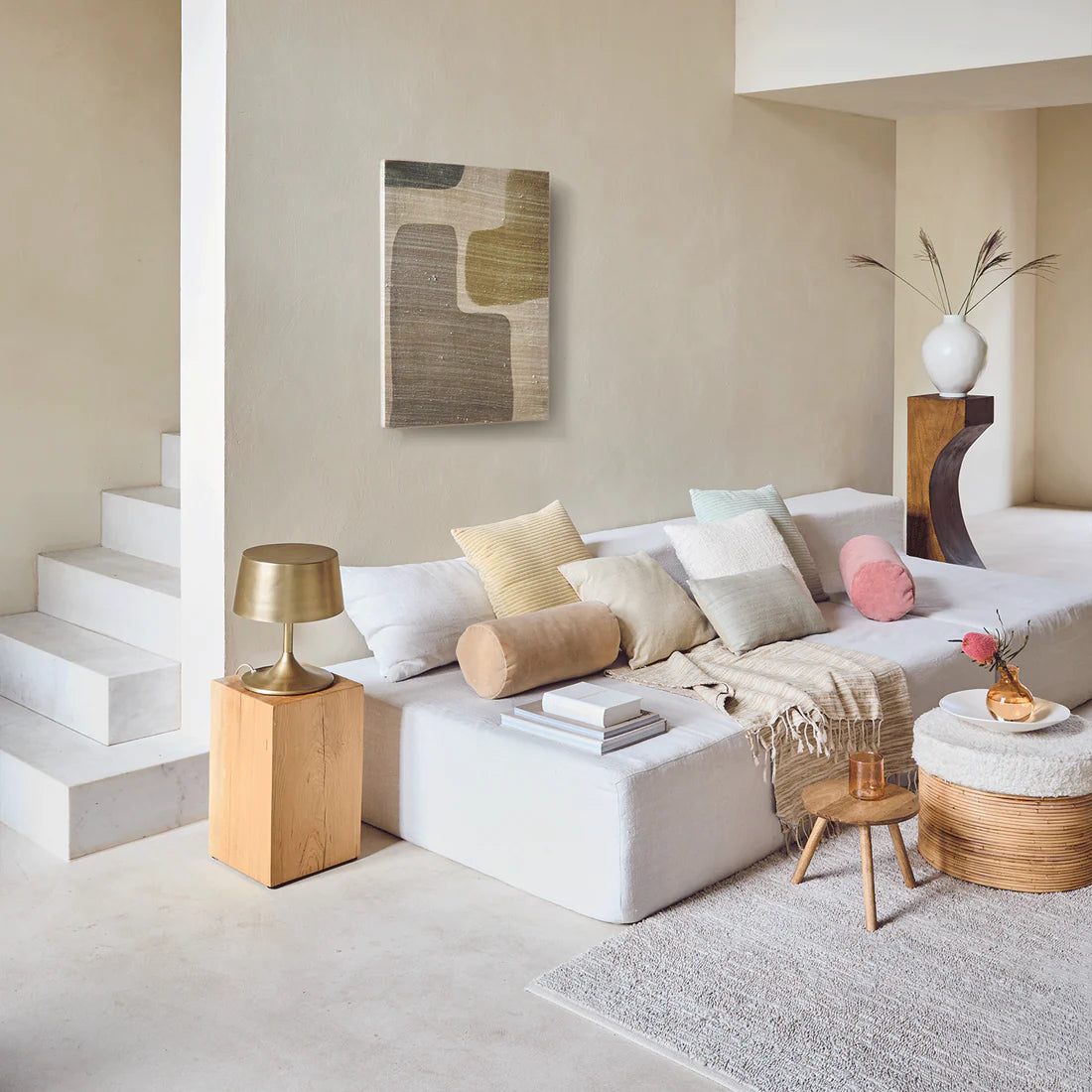 [brak] Pufa rattanowa Urban Nature Culture    Eye on Design