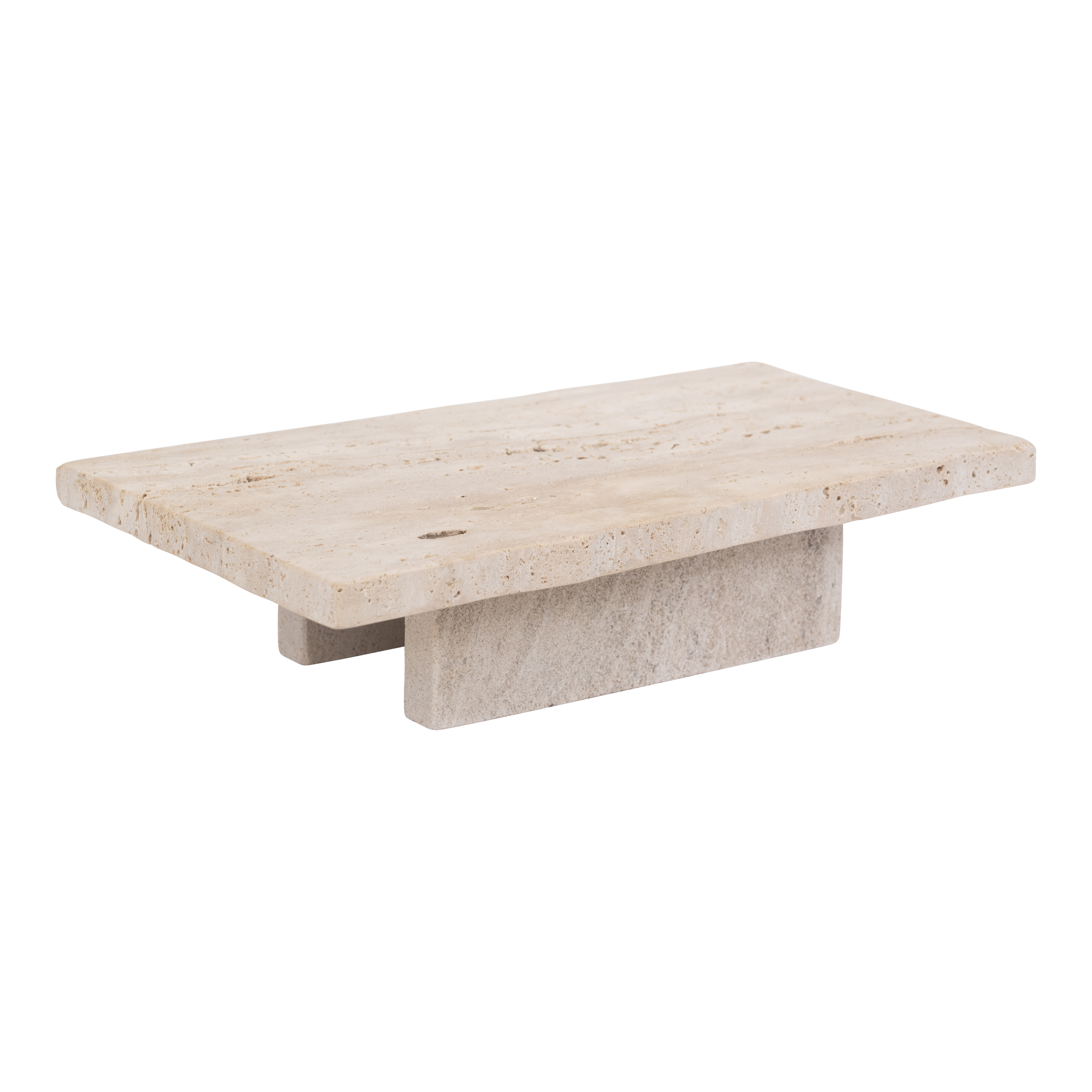 Tác na nožičkách TRAVERTINO travertín