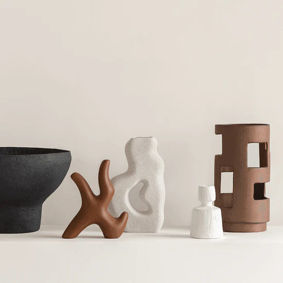 Stolná lampa ANGOLI hrdzavohnedá