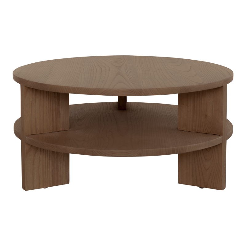 Kávový stolík MILAN tmavohnedý