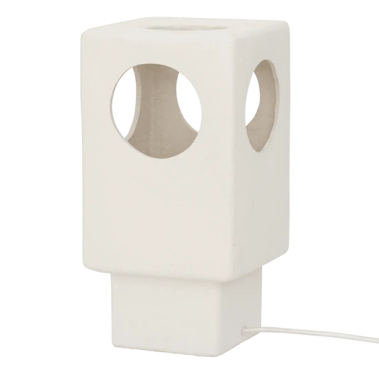 Lycka White Kamionka table lamp