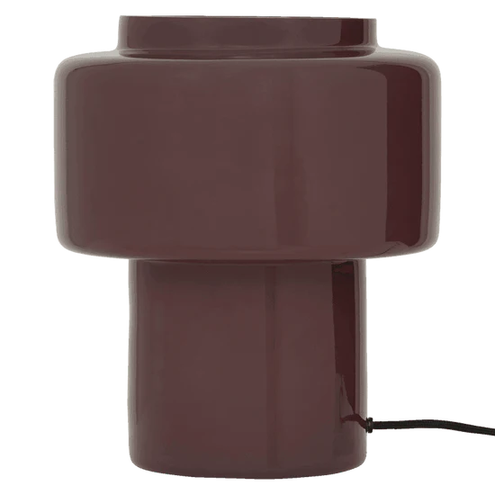 FINN Table lamp brown glass