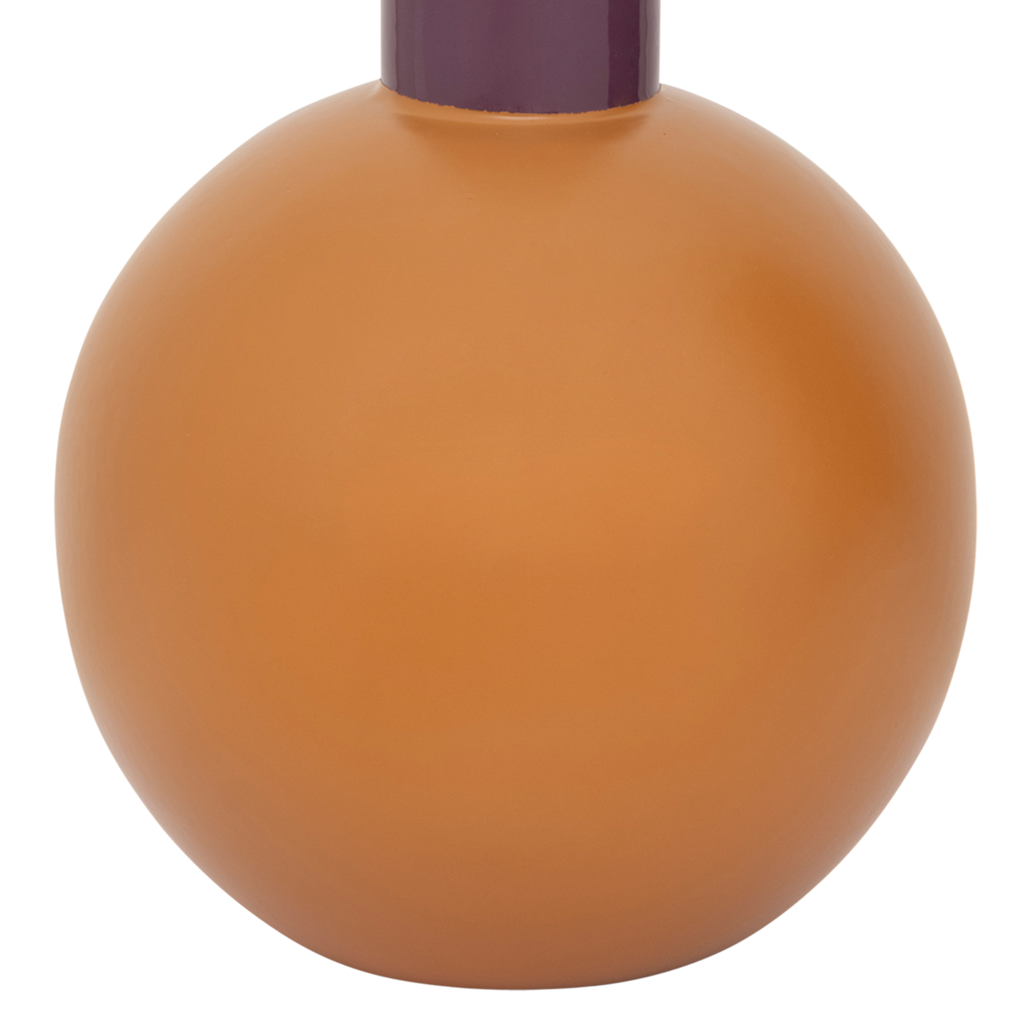 Váza FARVE oranžová s fialovou