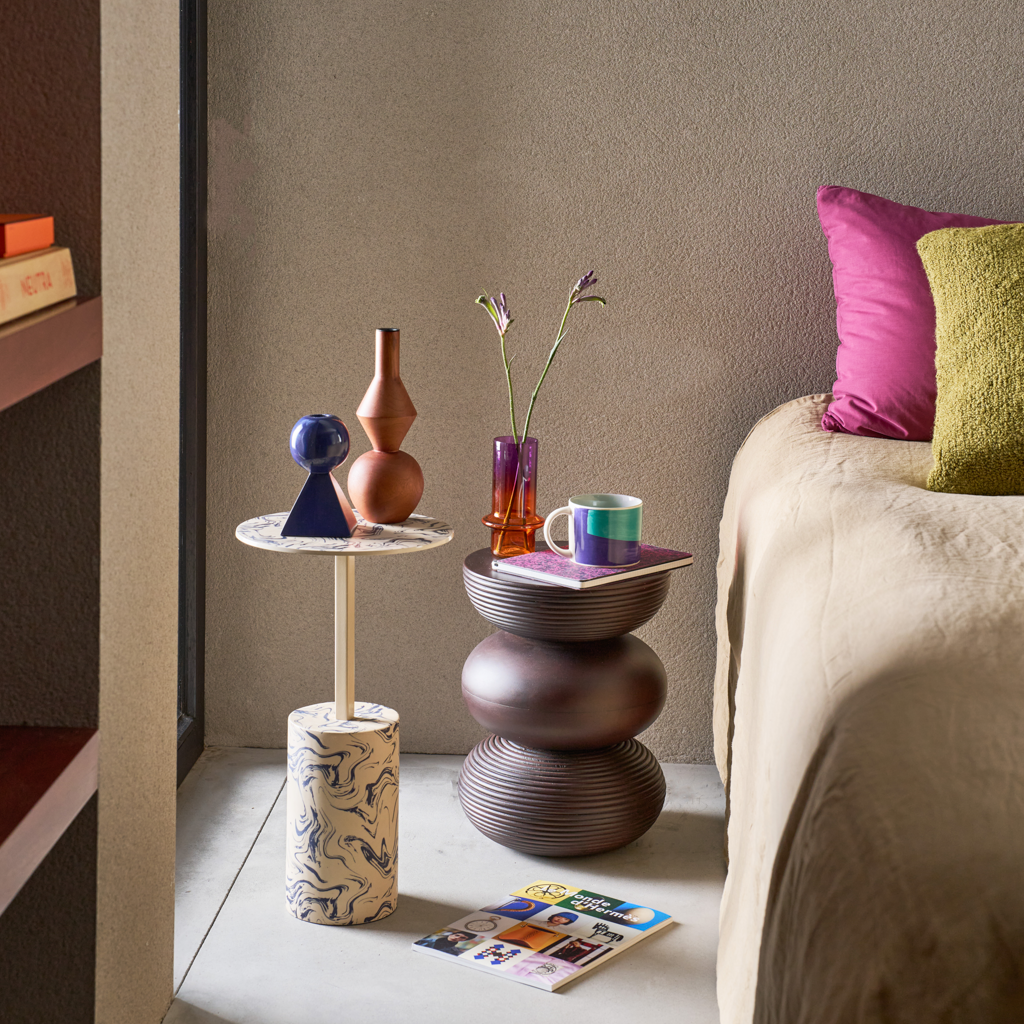 Svietnik ARVID mango drevo