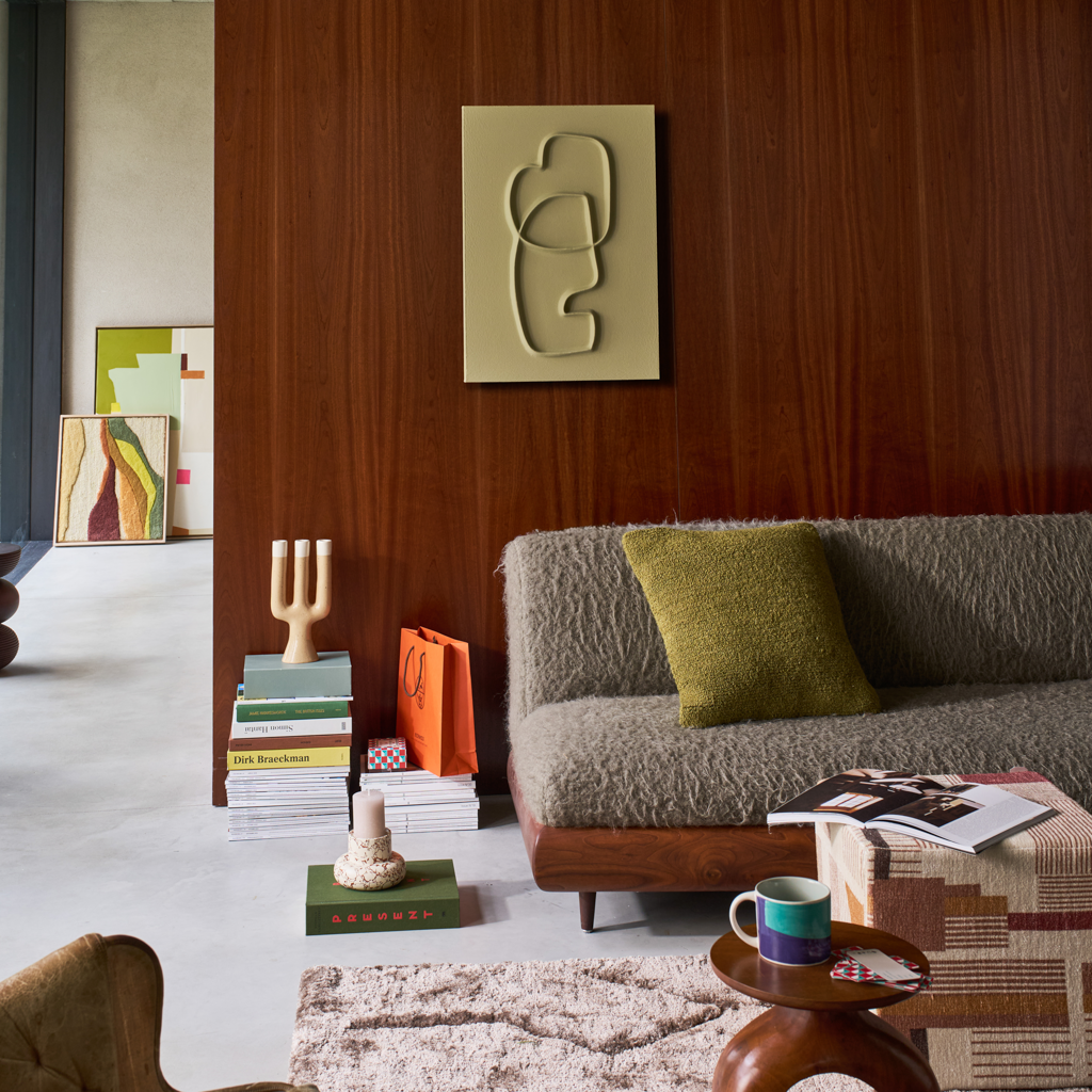 Nástenná dekorácia BLYTHE zelená