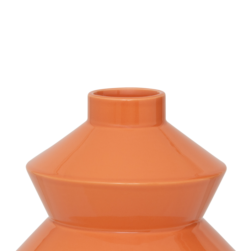 Ceramic vase ZODWA orange